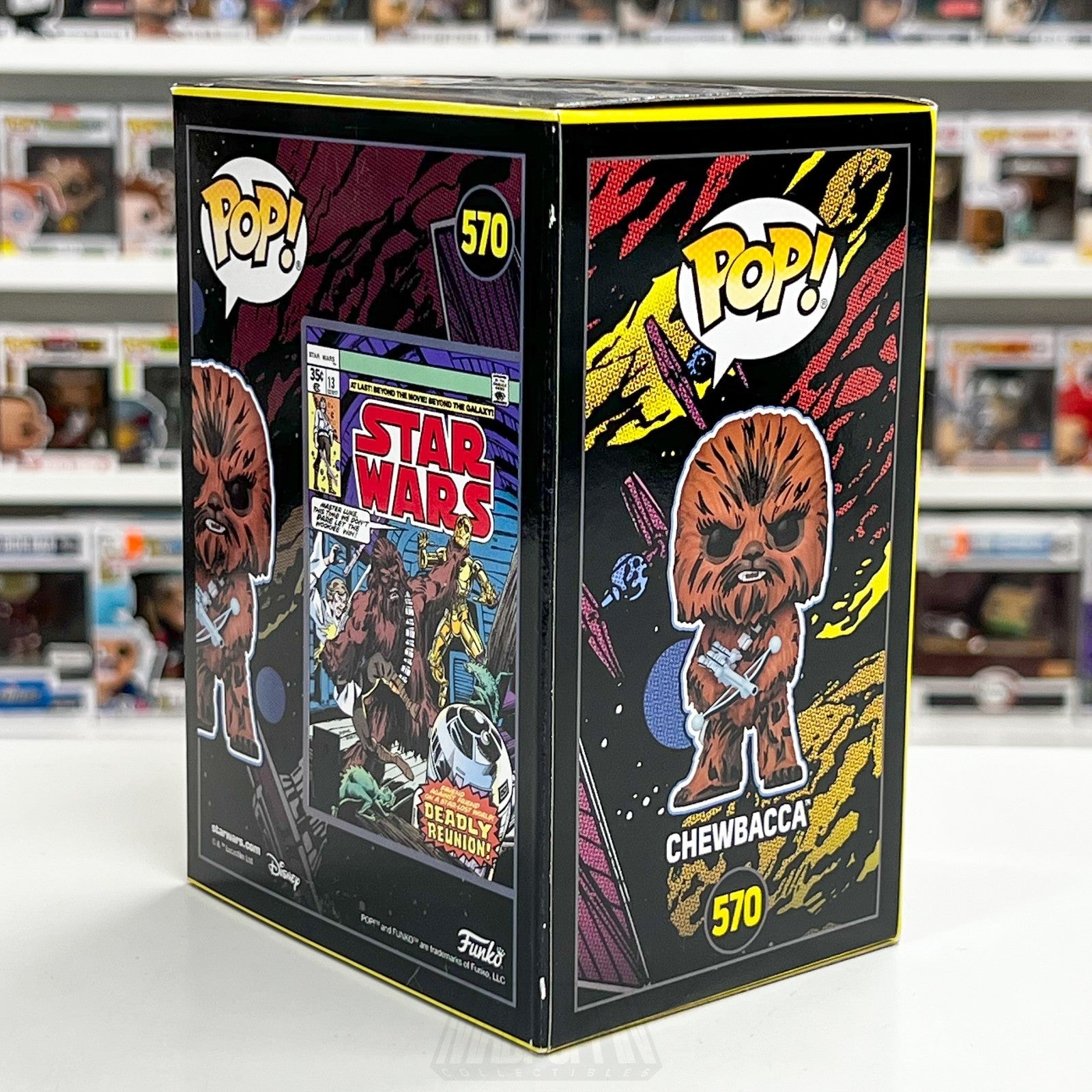 Funko Pop Star Wars Chewbacca w/Bowcaster Retro Target 570 Wookie Vinyl Figure4