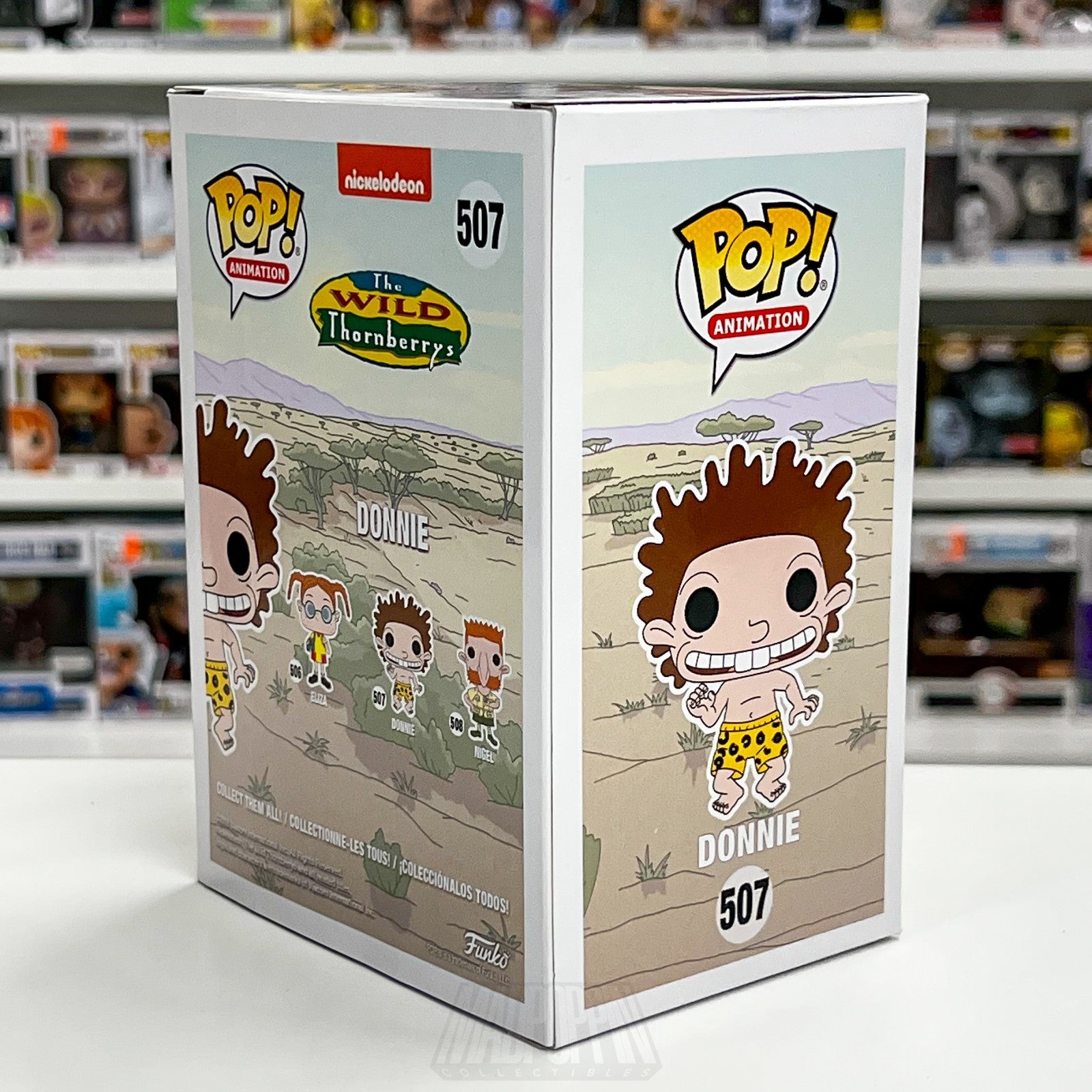 Funko Pop Animation Nickelodeon Wild Thornberrys Donnie 507 Cartoon Vinyl Figure4