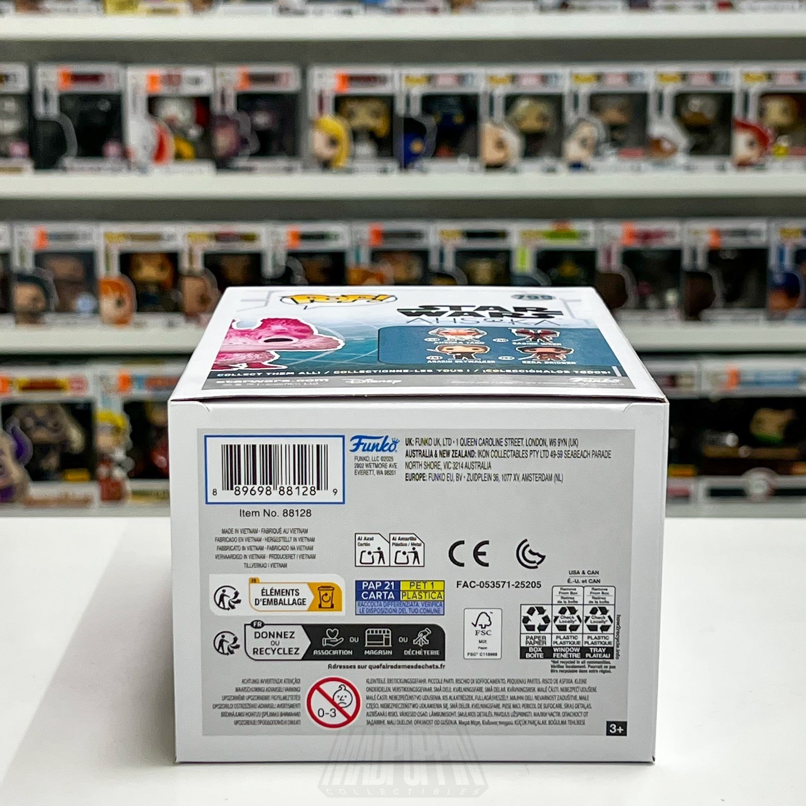 Funko Pop Star Wars Loth Cat 799 NYCC Diamond Con Official Sticker Feline Pink