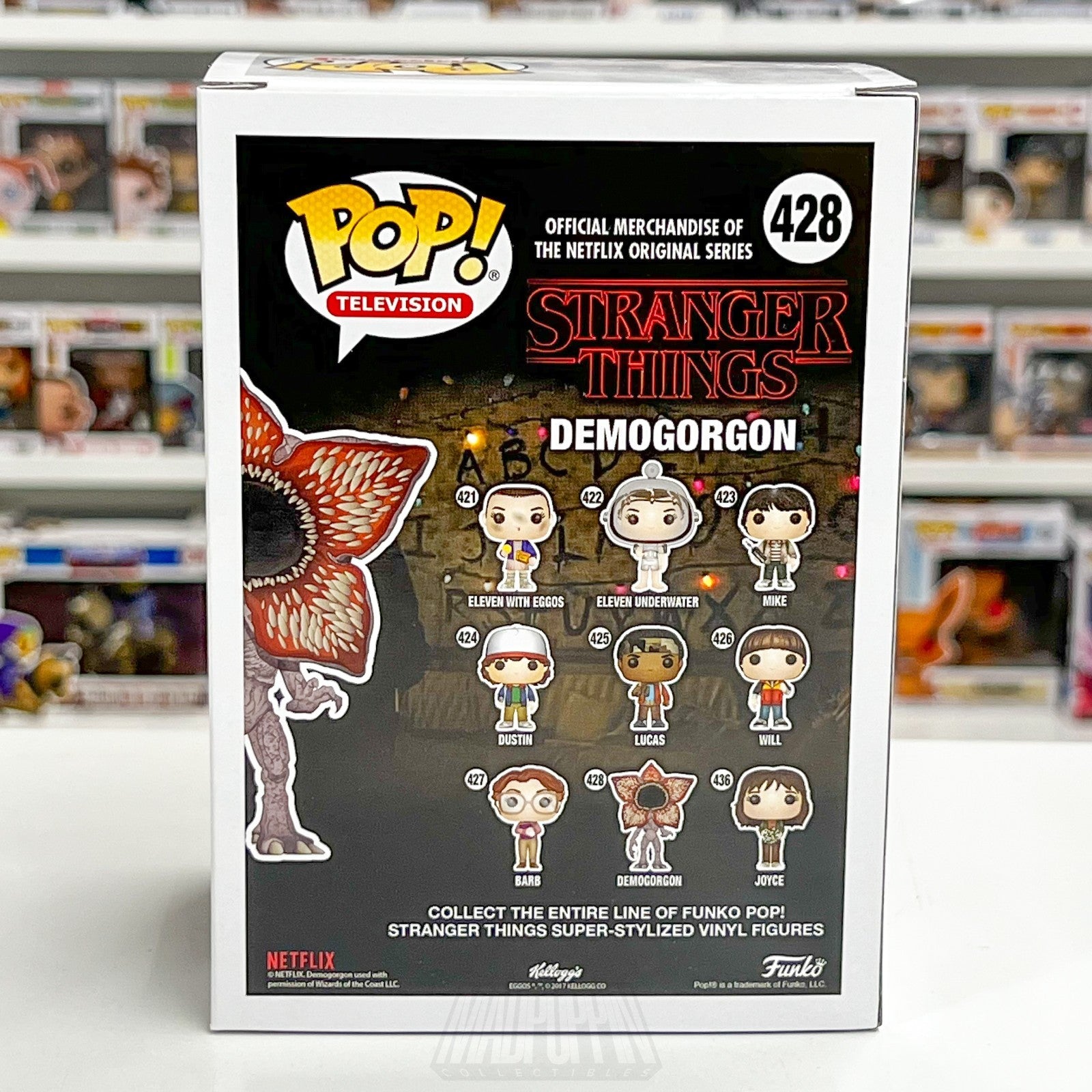 Funko Pop Television Stranger Things Demogorgon Closed Mouth Chase 428 Figure3