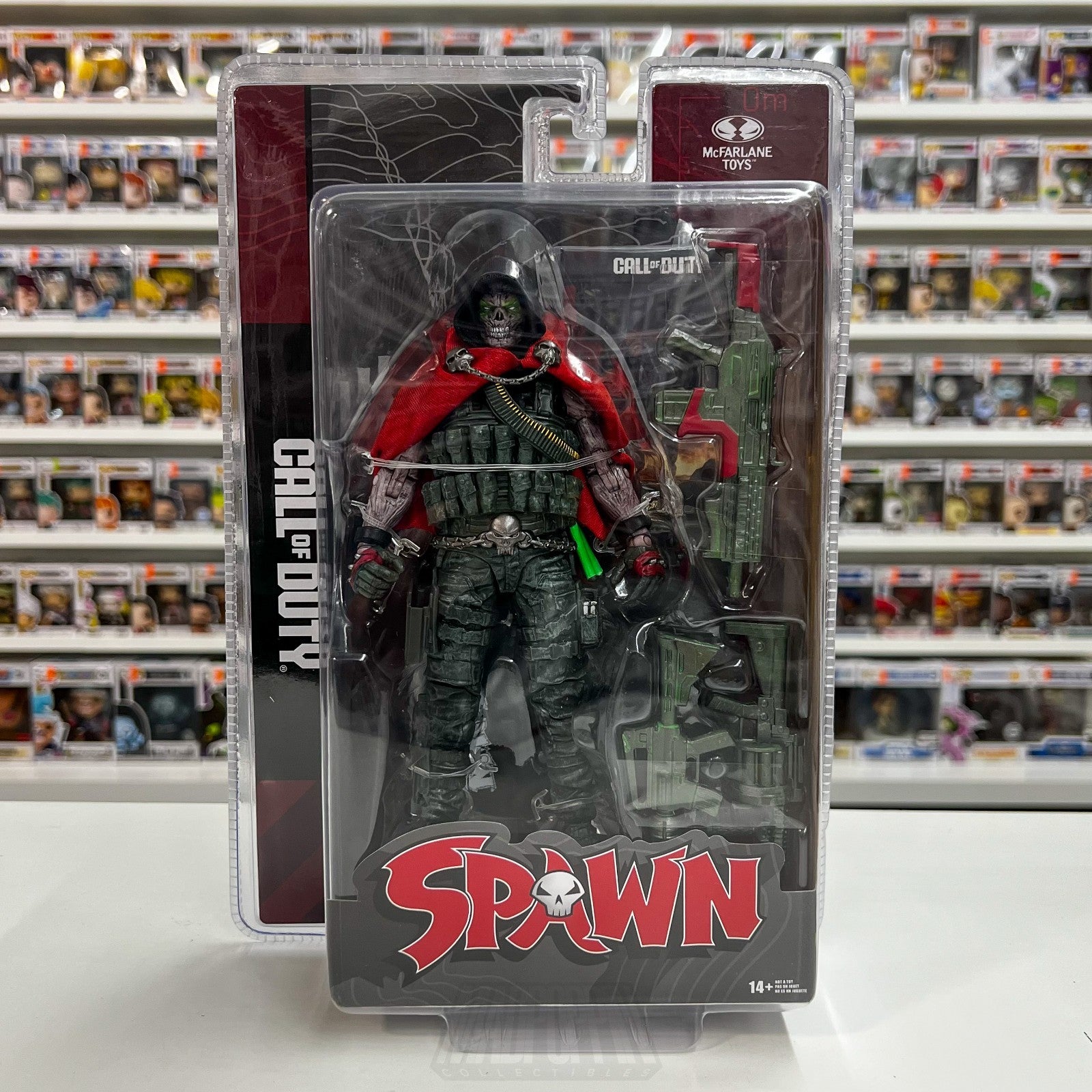 McFarlane Toys Burned Spawn Call of Duty COD 7 Inch Action Figure Comic Book