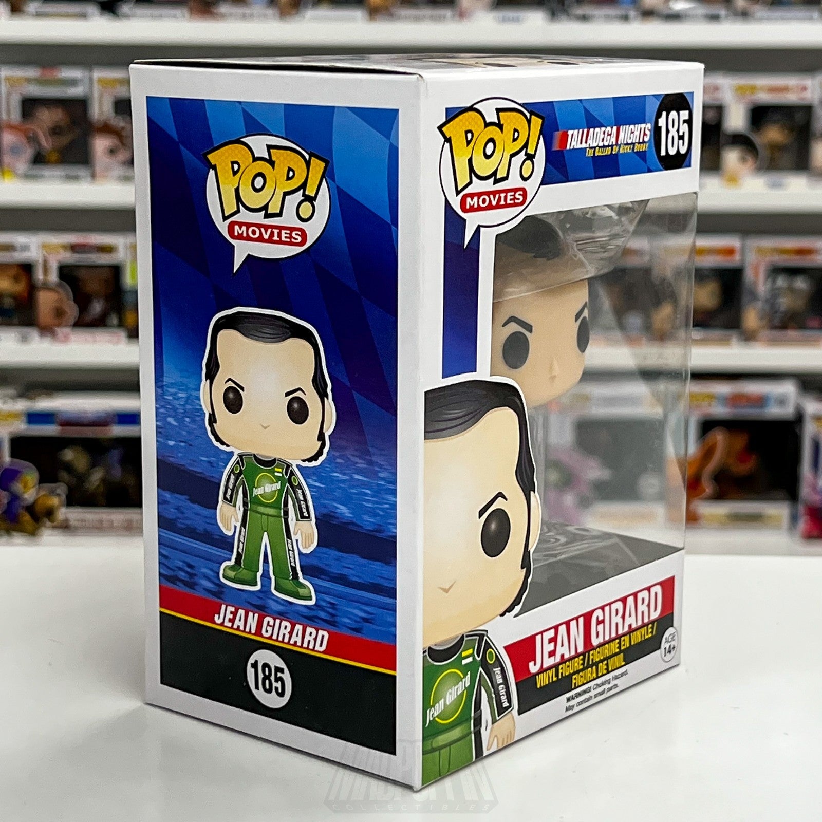 Funko Pop Movies Talladega Nights Jean Girard 185 NASCAR Comedy Toy Vinyl Figure5