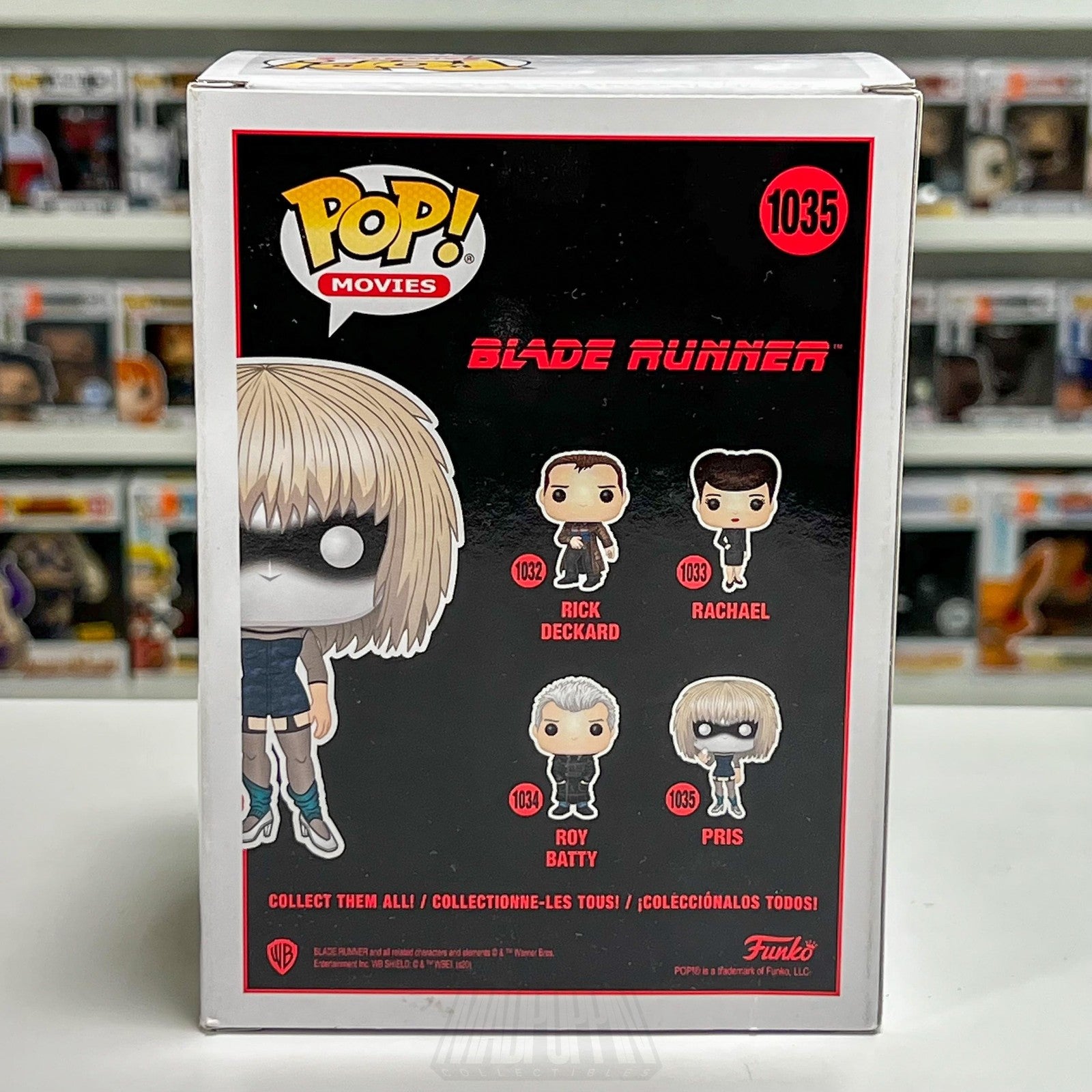 Funko Pop! Movies Blade Runner Pris 1035 Vinyl Figure SciFi Toy Ridley Scott NIB