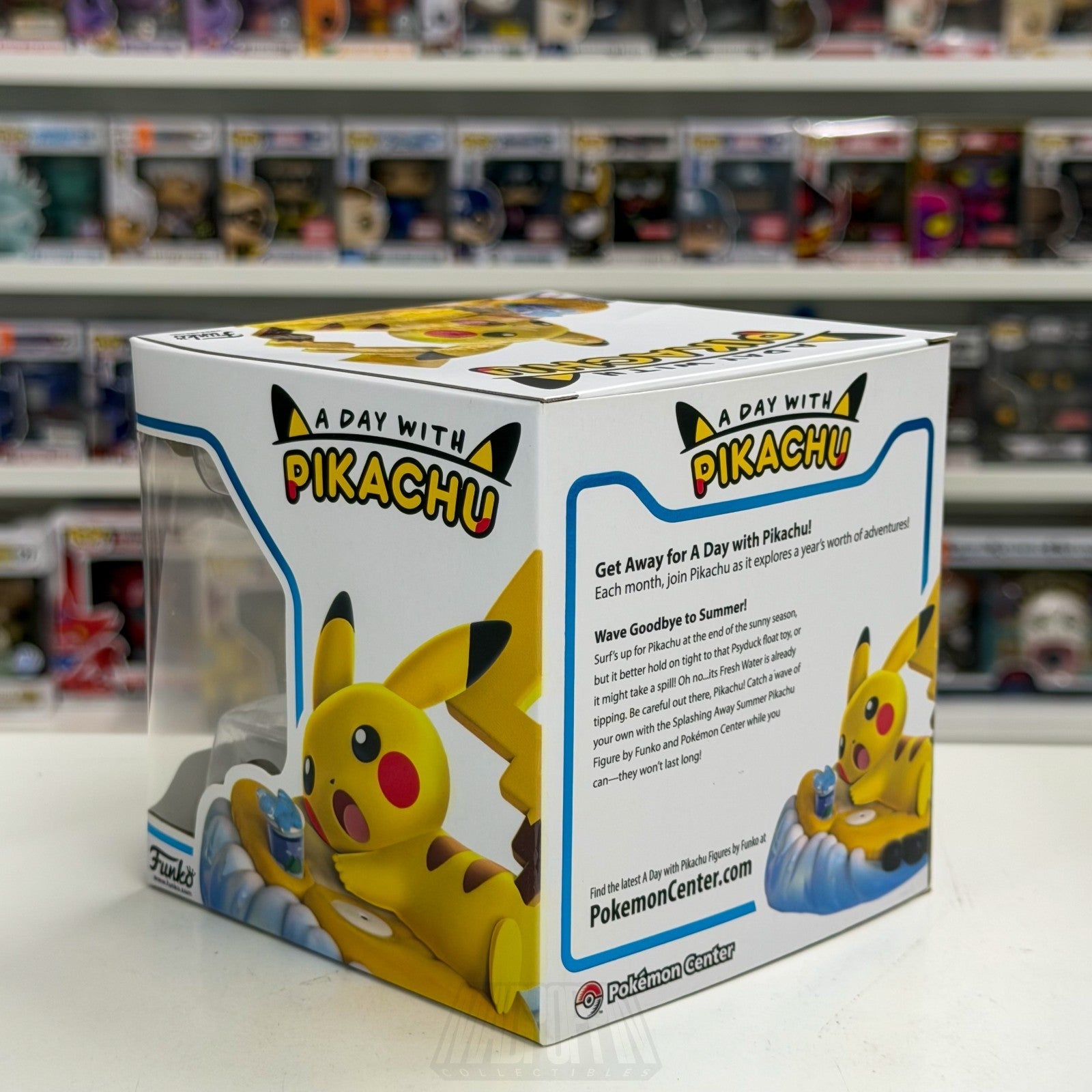 Funko A Day With Pikachu Splashing Away Summer Pokémon Center TCG Vinyl Figure2