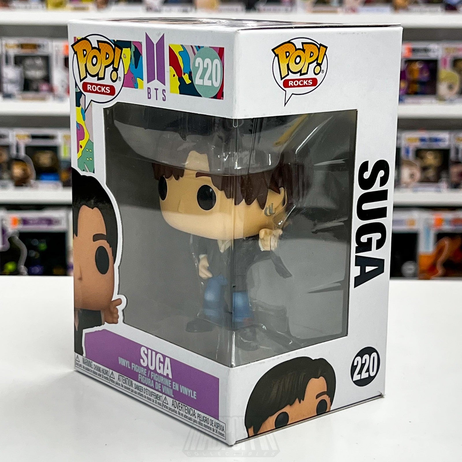 Funko Pop! Rocks BTS SUGA 220 Dynamite Vinyl Figure Boxed 2021 K-Pop Idol Toy1