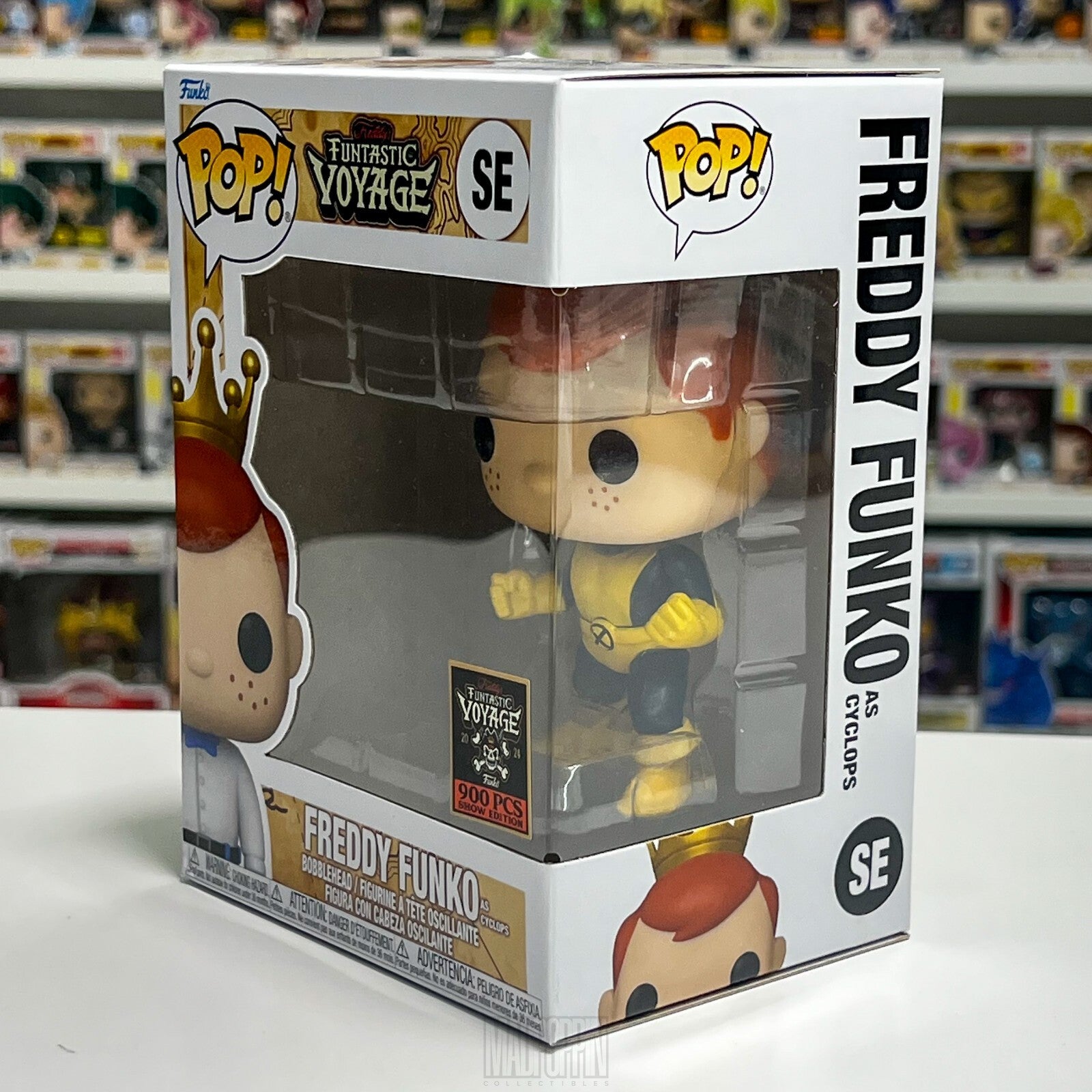 Funko Pop Fundays Funtastic Voyage Freddy Cyclops Mutant 900pcs Show Edition SE