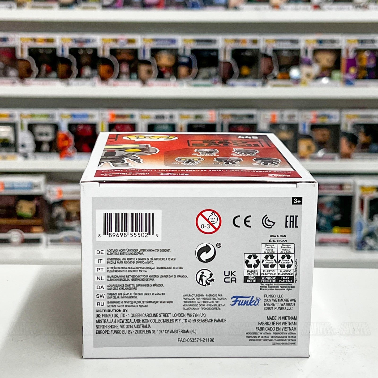 Funko Pop! Star Wars The Bad Batch Tech #445 Bobble-Head Vinyl Figure New In Box