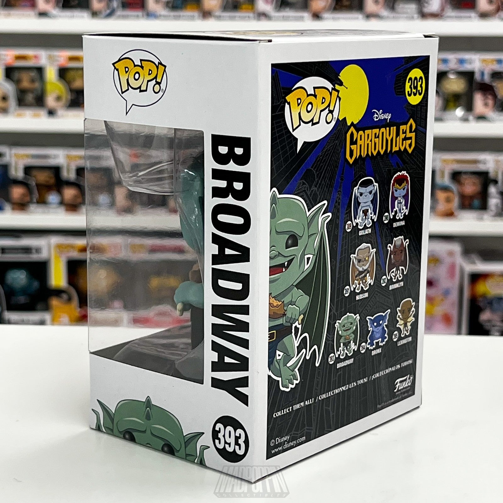 Funko Pop Disney Gargoyles Broadway Vinyl Figure 393 New Animation Collectible