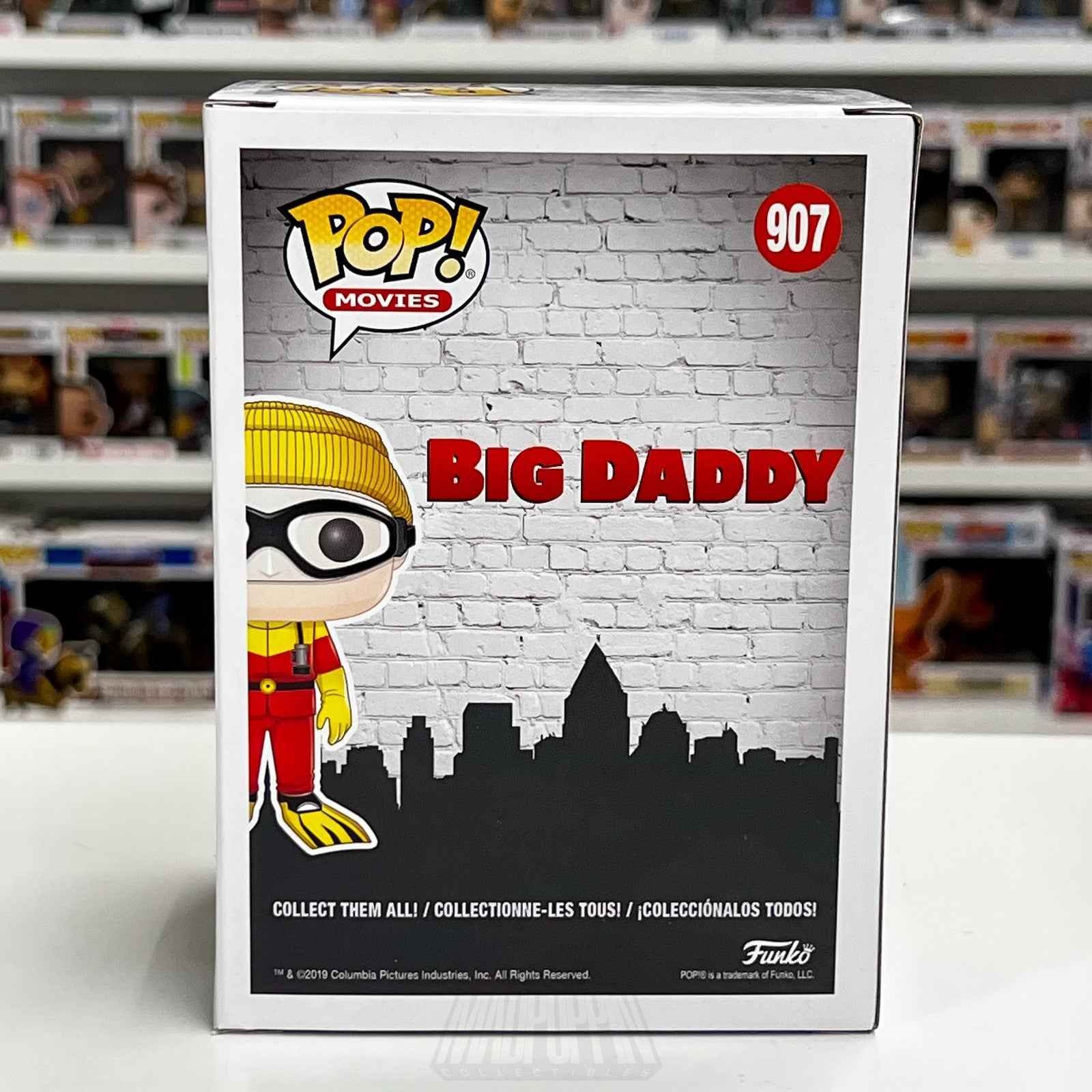 Funko Pop Movies Big Daddy Scuba Sam 907 Adam Sandler Comedy Toy Vinyl Figure3