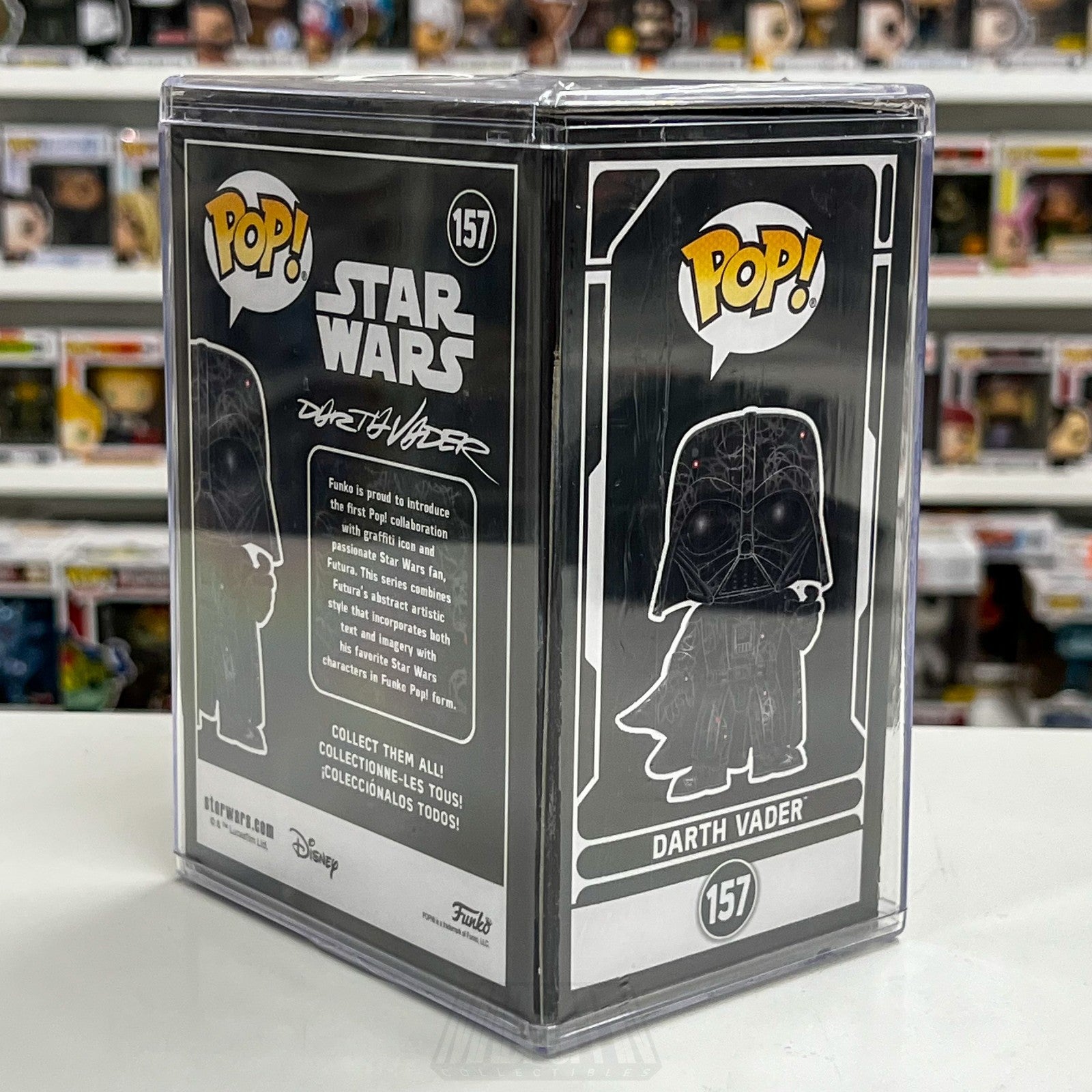 Funko Pop Star Wars Darth Vader Futura Target 157 Force Choke Sith Lord Figure4