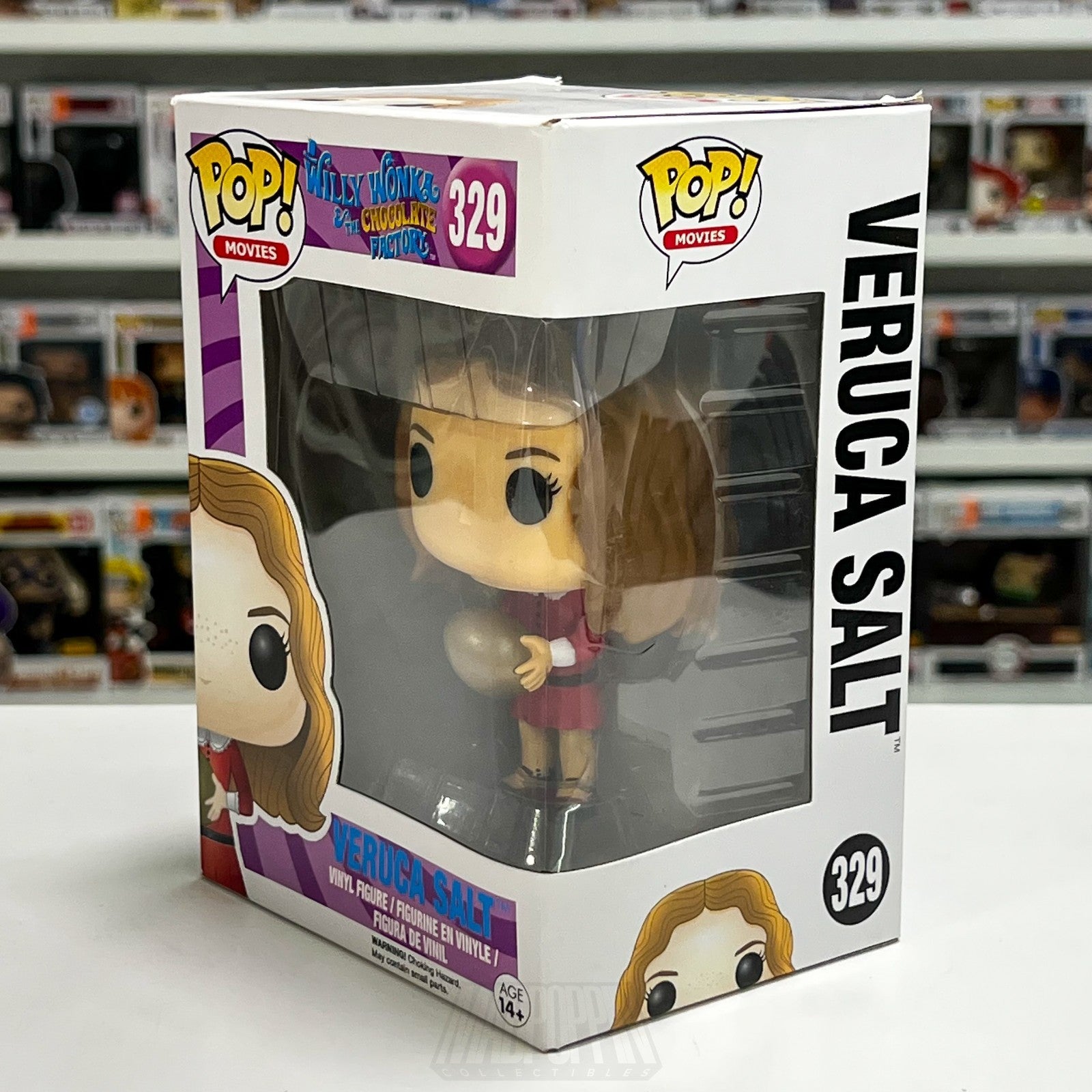 Funko Pop Movies Willy Wonka & The Chocolate Factory Veruca Salt Golden Egg 329
