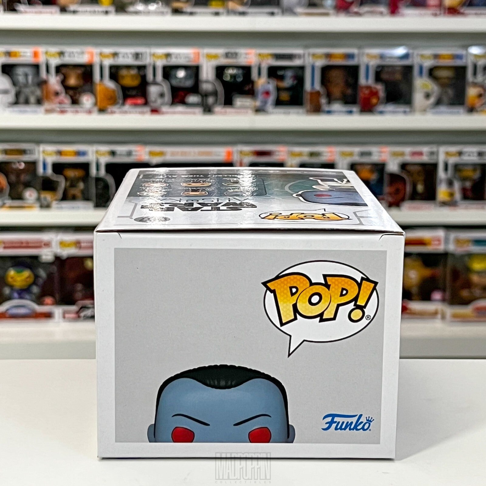 Funko Pop Star Wars Grand Admiral Thrawn Diamond SDCC 2024 Official Sticker 697