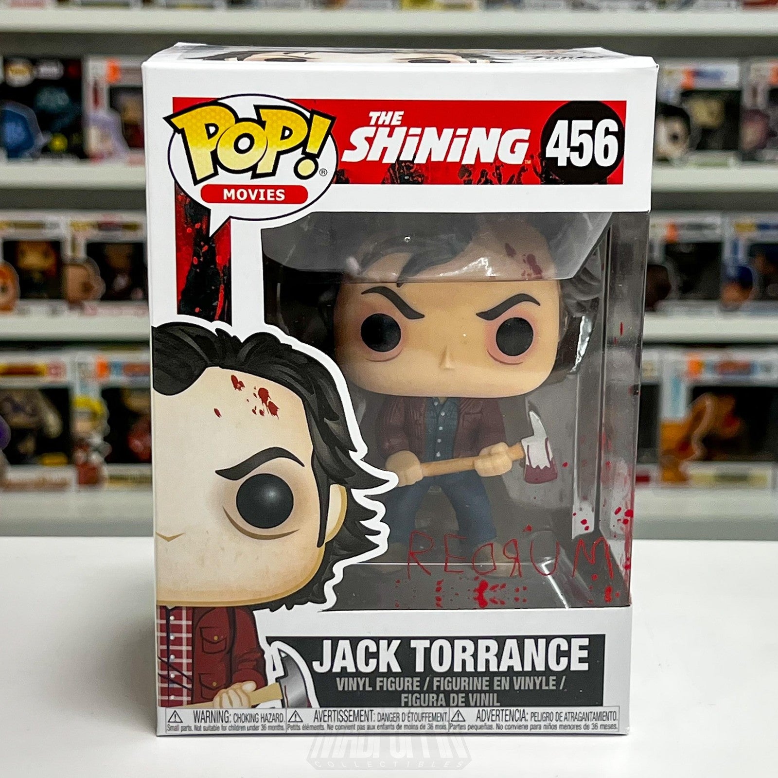 Funko Pop Movies Shining Jack Torrance 456 Vinyl Figure Horror Kubrick Nicholson