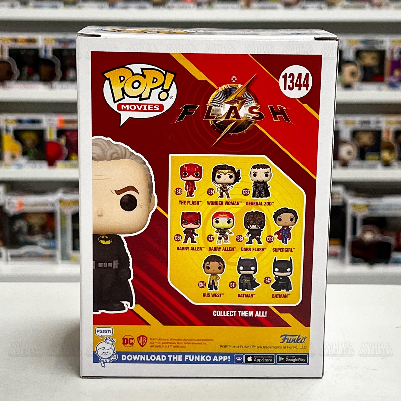 Funko Pop Movies The Flash Batman #1344 Vinyl Figure Special Edition DC Comics
