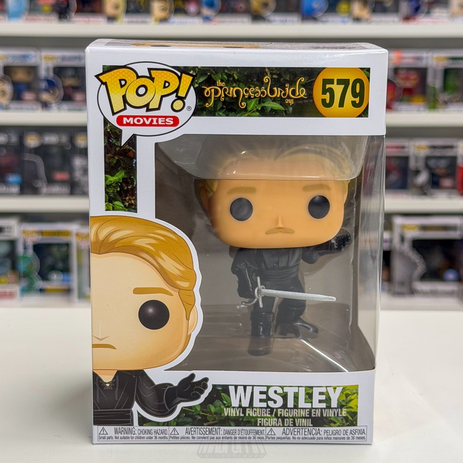 Funko Pop Movies Princess Bride Westley 579 Sword Farmboy Pirate Toy Figure0