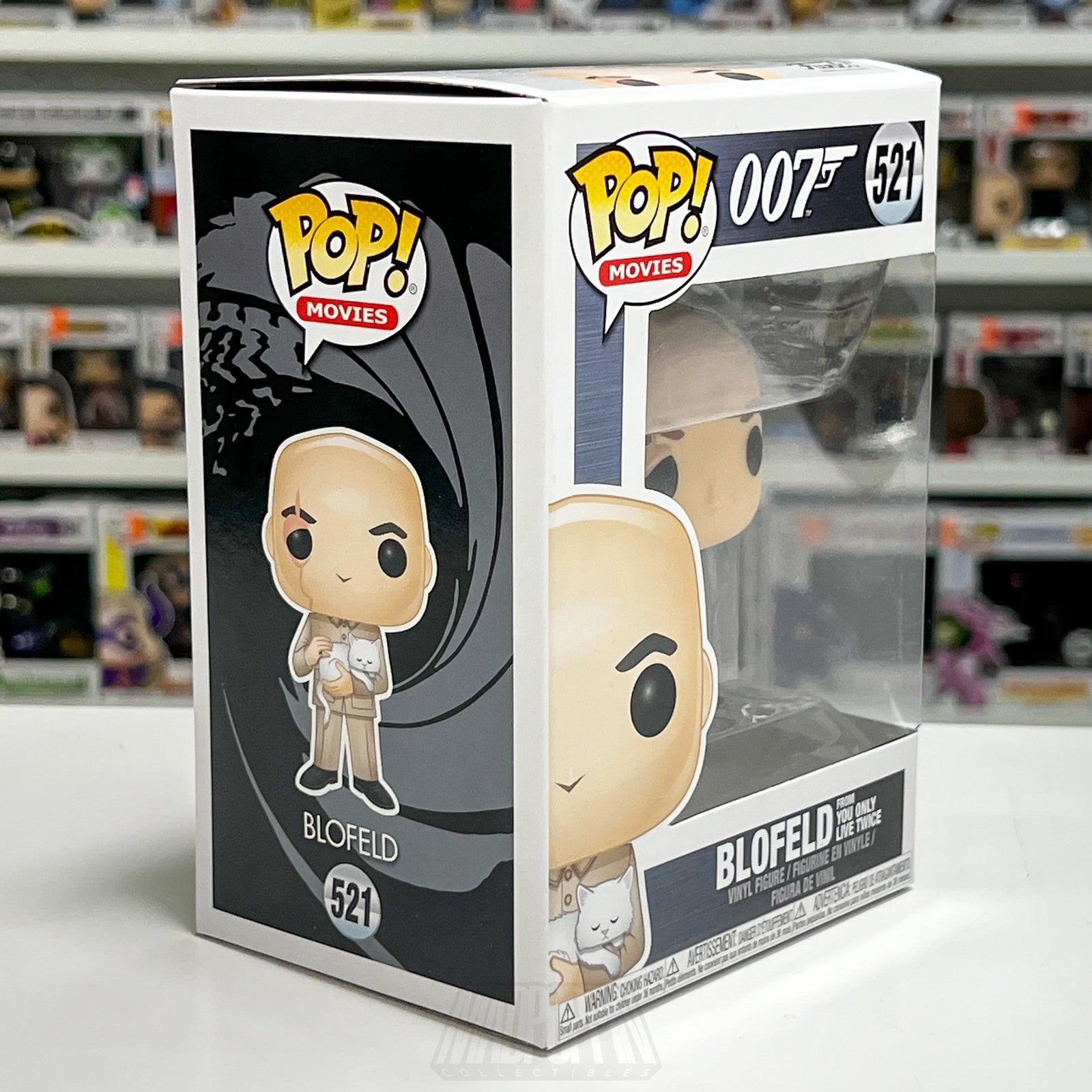 Funko Pop! Movies 007 James Bond Blofeld #521 Vinyl Figure You Only Live Twice