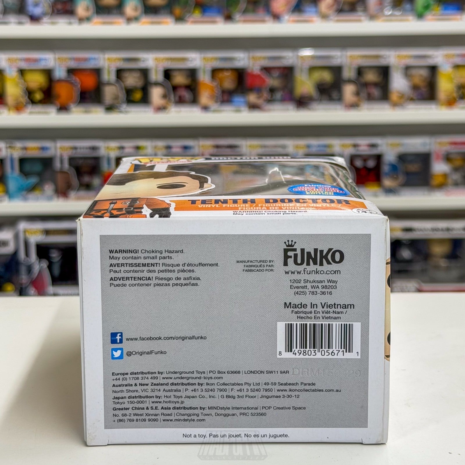 Funko Pop TV BBC Doctor Who Tenth Doctor Space Suit NYCC 234 Toy Vinyl Figure7