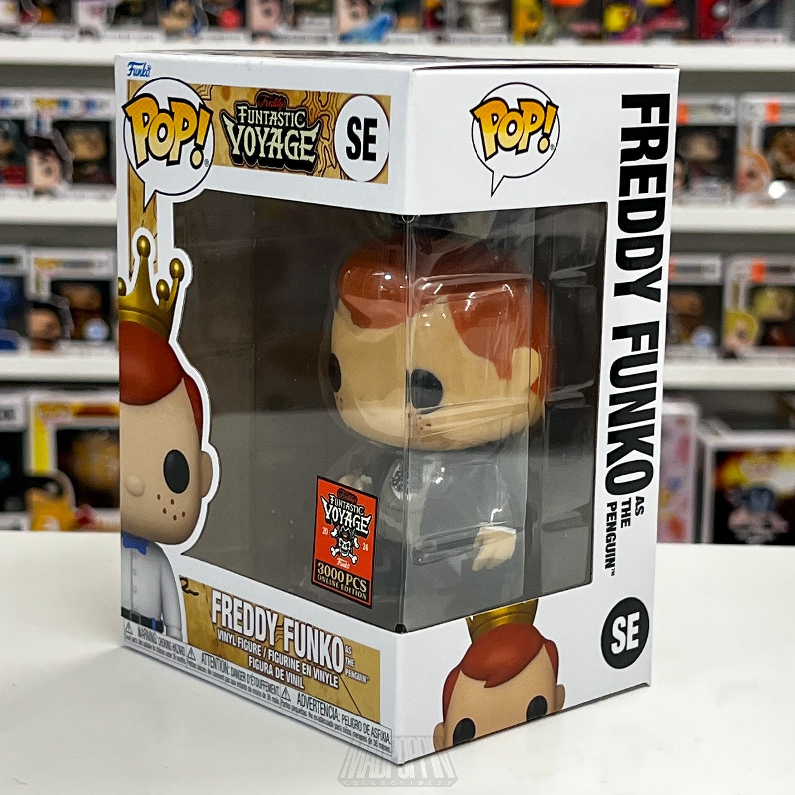 Freddy Funko as The Penguin Funtastic Voyage Batman Returns Pop SE 3000 PCS LE