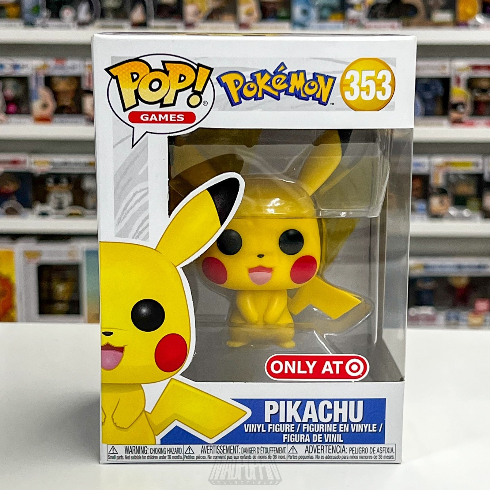 Funko Pop Video Games Pokemon Pikachu Target Exclusive 353 GO Japan TCG