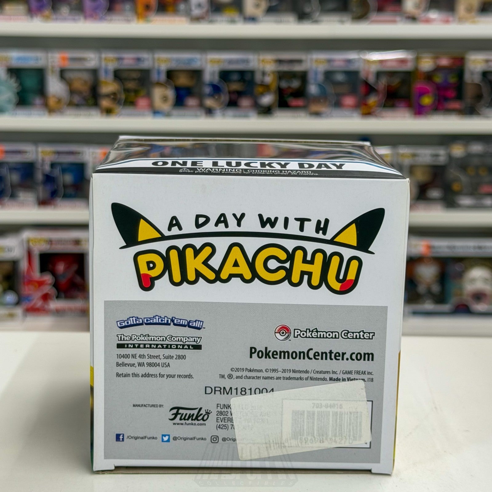 Funko A Day With Pikachu One Lucky Day Pokémon Center TCG Japanese Vinyl Figure7