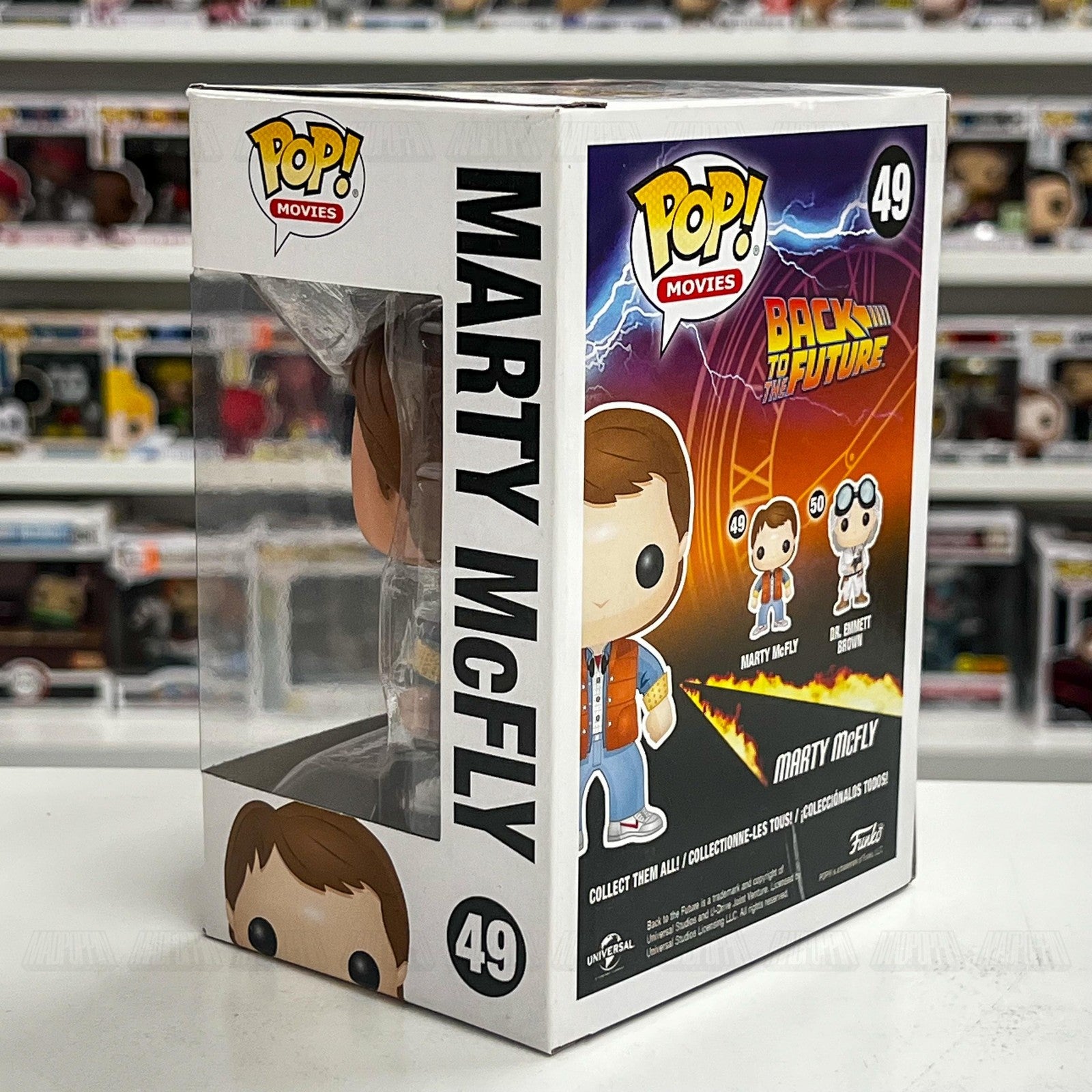 Funko Pop Movies Back to the Future 49 Marty McFly Vinyl Figure Collectible New