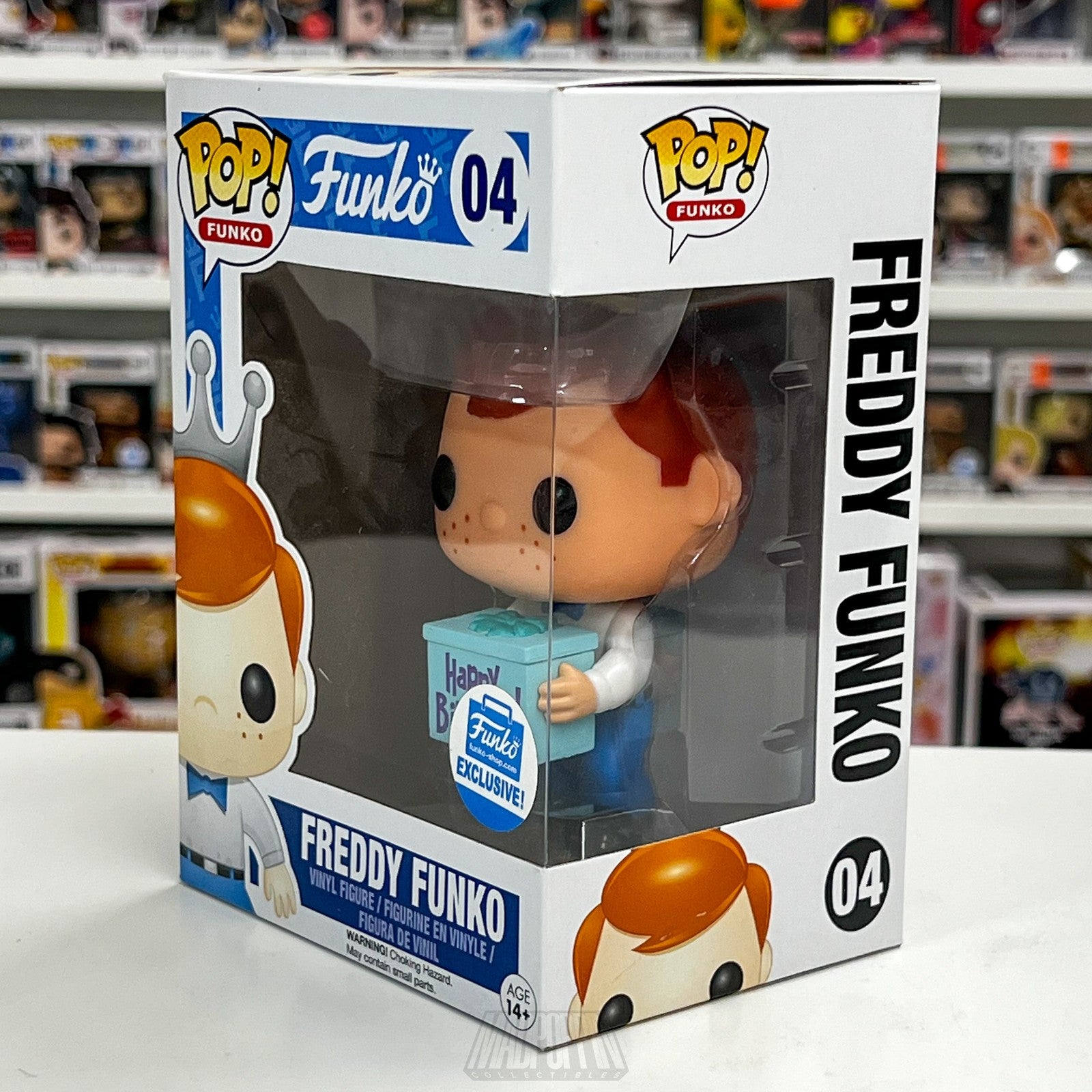 Funko Pop Freddy Happy Birthday Figure 04 Funko-Shop Exclusive 2016 Vinyl Toy