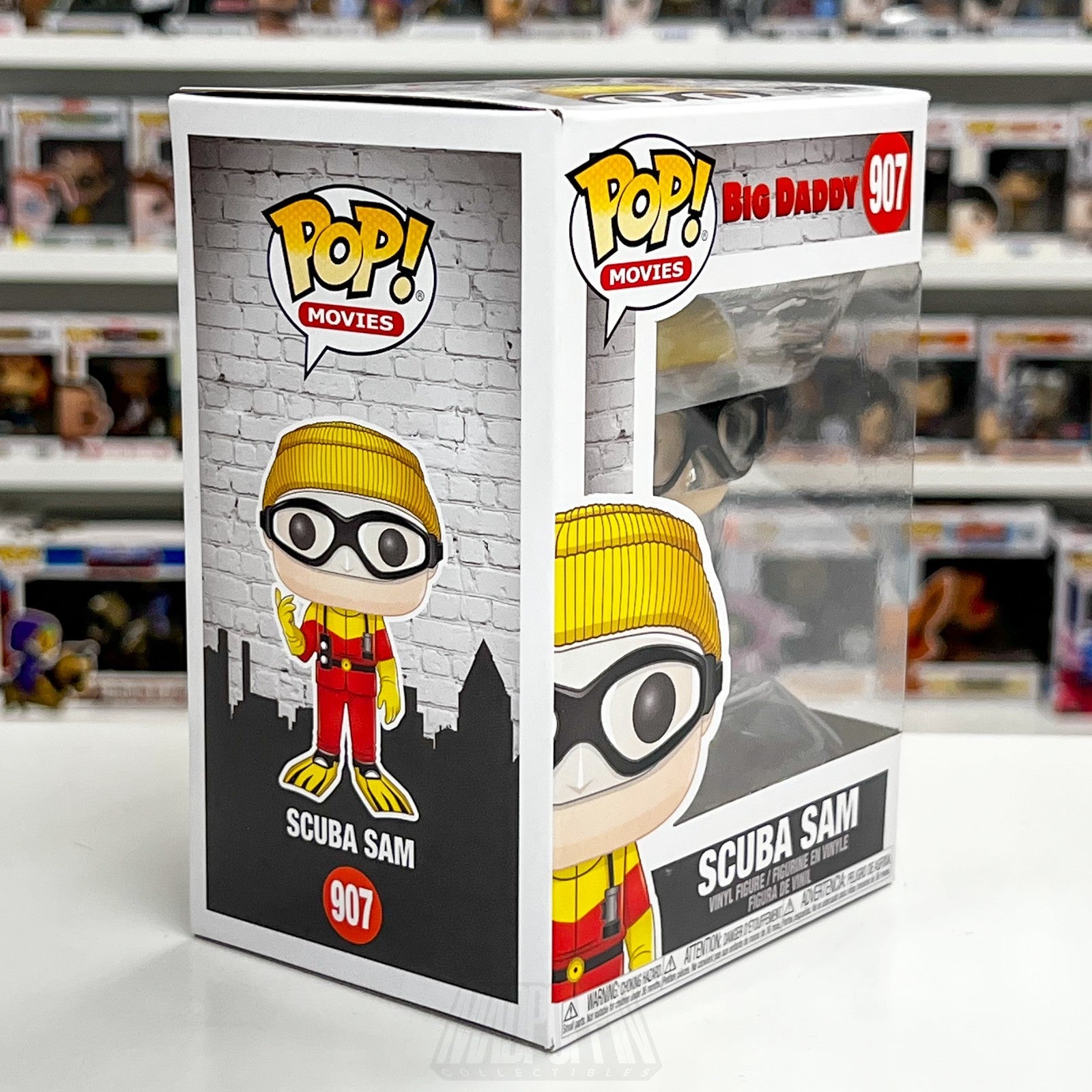 Funko Pop Movies Big Daddy Scuba Sam 907 Adam Sandler Comedy Toy Vinyl Figure5