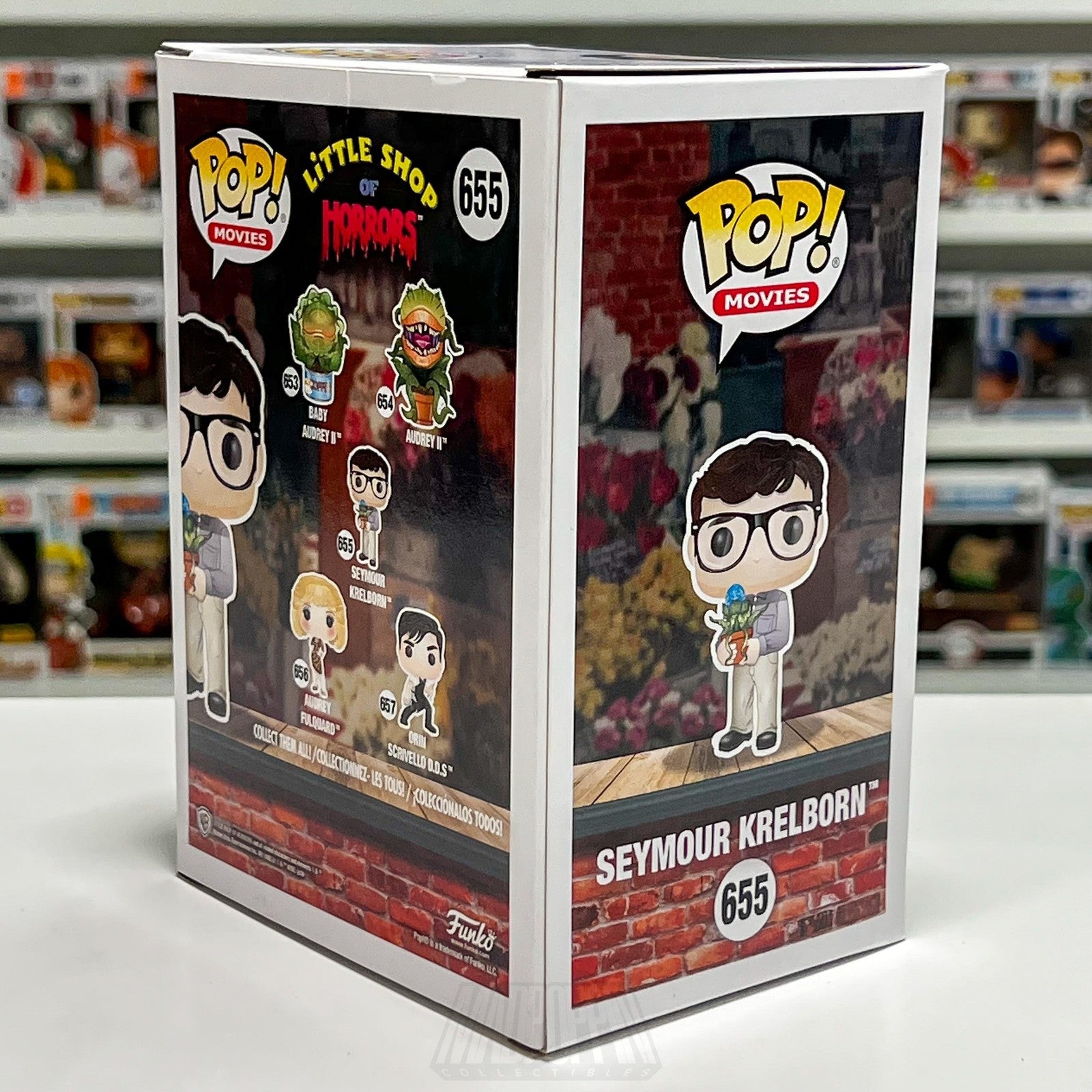 Funko Pop Movies Little Shop of Horrors Seymour Krelborn 655 Vinyl Figure Comedy