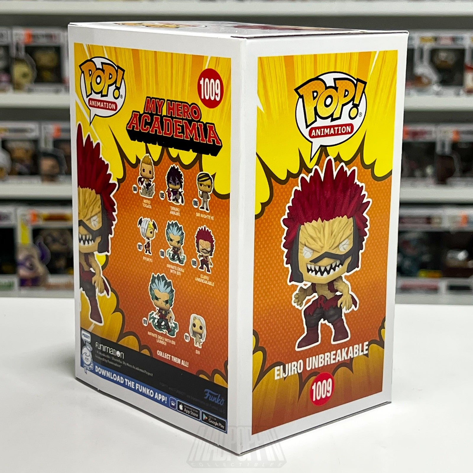Funko Pop Animation My Hero Academia Eijiro Unbreakable 1009 Vinyl Figure Anime