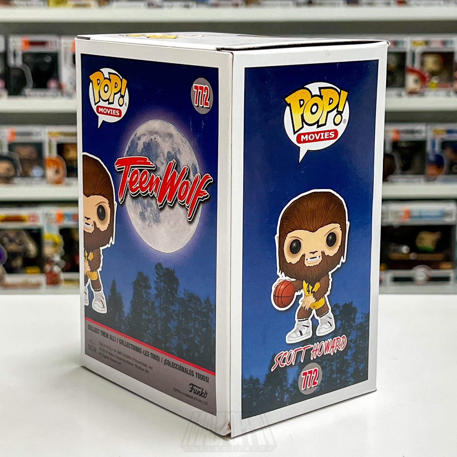 Funko Pop Movies Teen Wolf Scott Howard 772 Vinyl Figure Comedy Michael J Fox