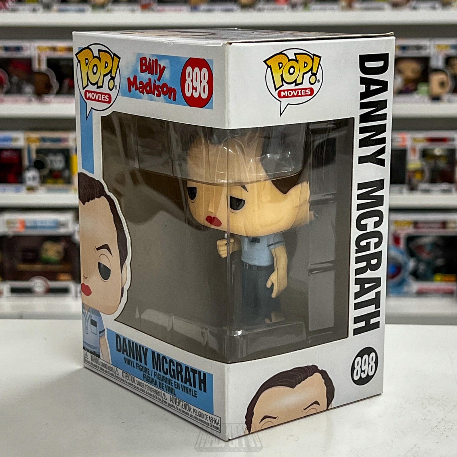 Funko Pop Billy Madison Danny McGrath 898 Vinyl Figure New Box Collector Movies