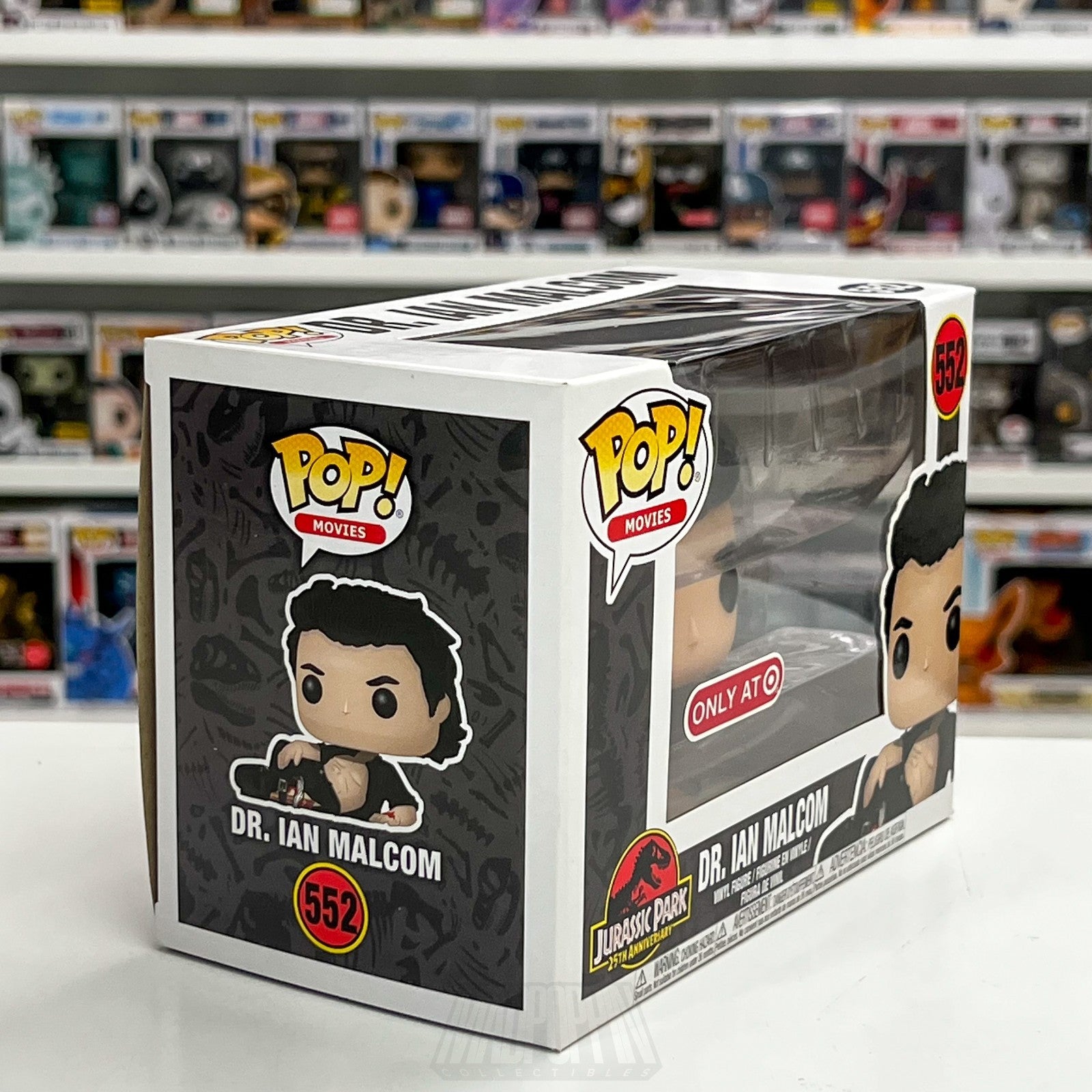 Funko Pop Movies Jurassic Park Dr Ian Malcolm Injured Target 552 ToyVinyl Figure5