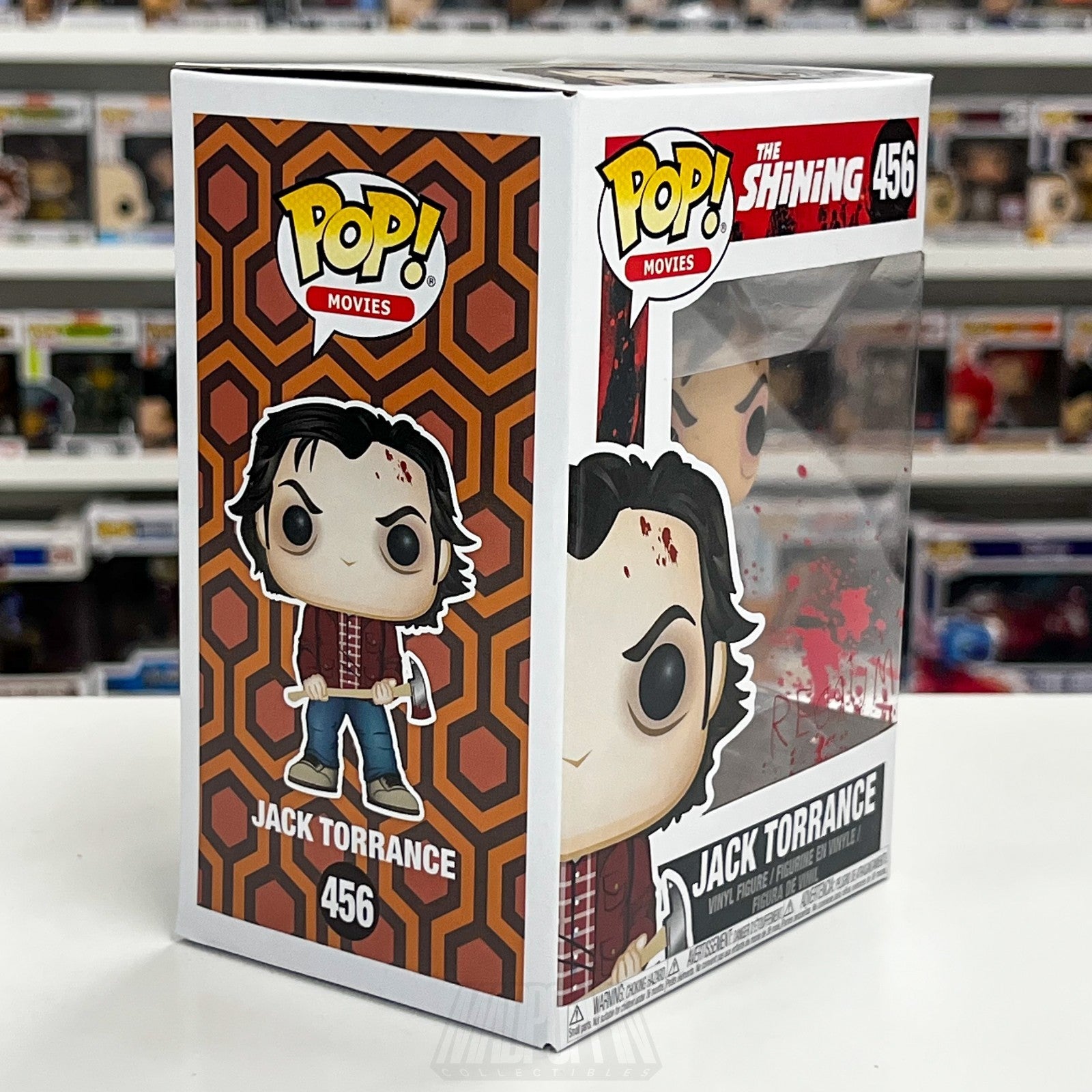 Funko Pop Movies Shining Jack Torrance 456 Horror Kubrick Nicholson Vinyl Figure5