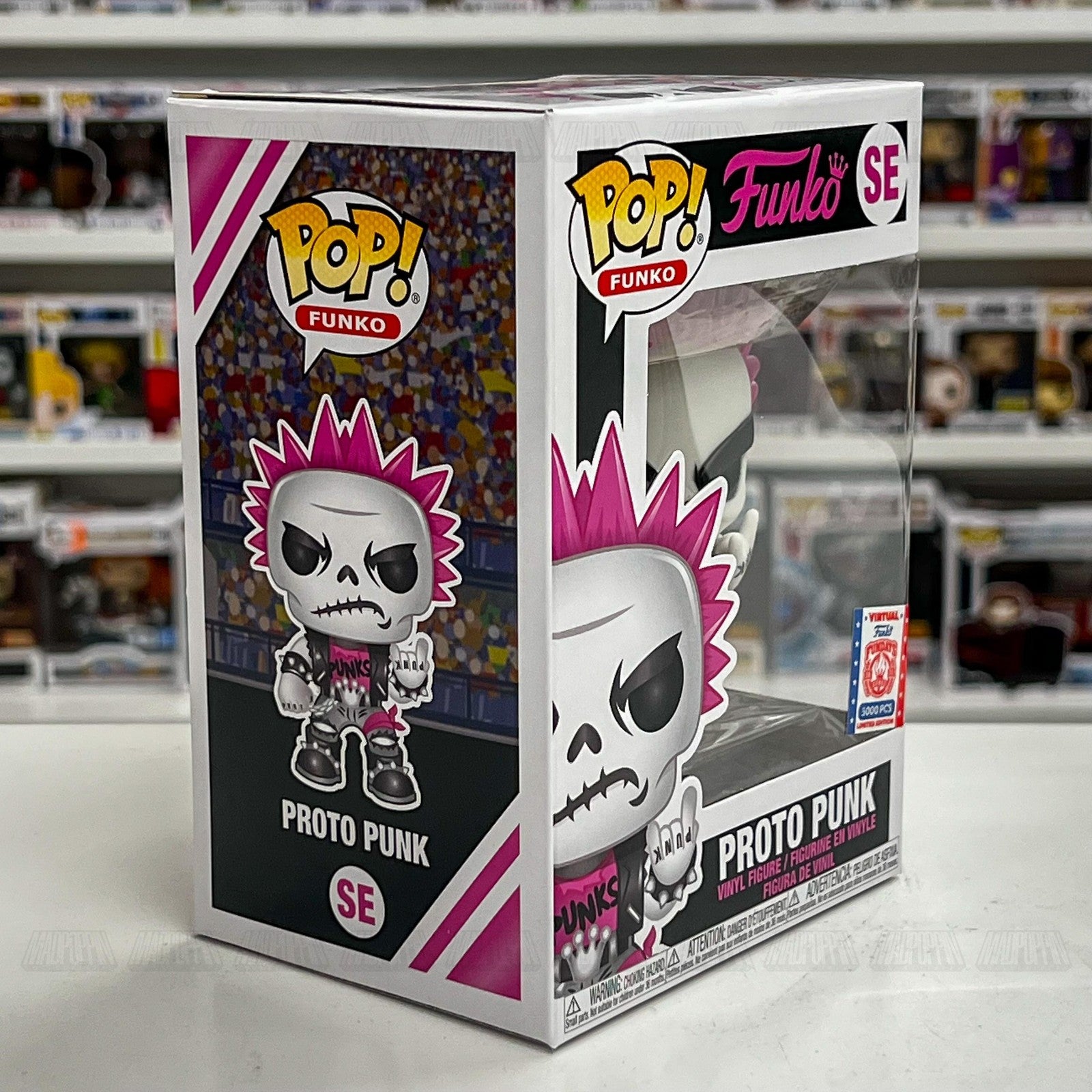 Funko Pop Proto Punk SE Vinyl Figure Limited Edition 5000 PCS Fundays Mohawk