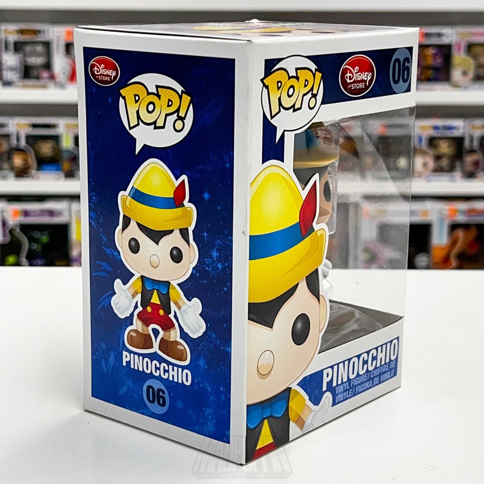 Funko Pop Disney Store Logo Pinocchio 06 Series 1 Vinyl Figure Boxed Collectible5