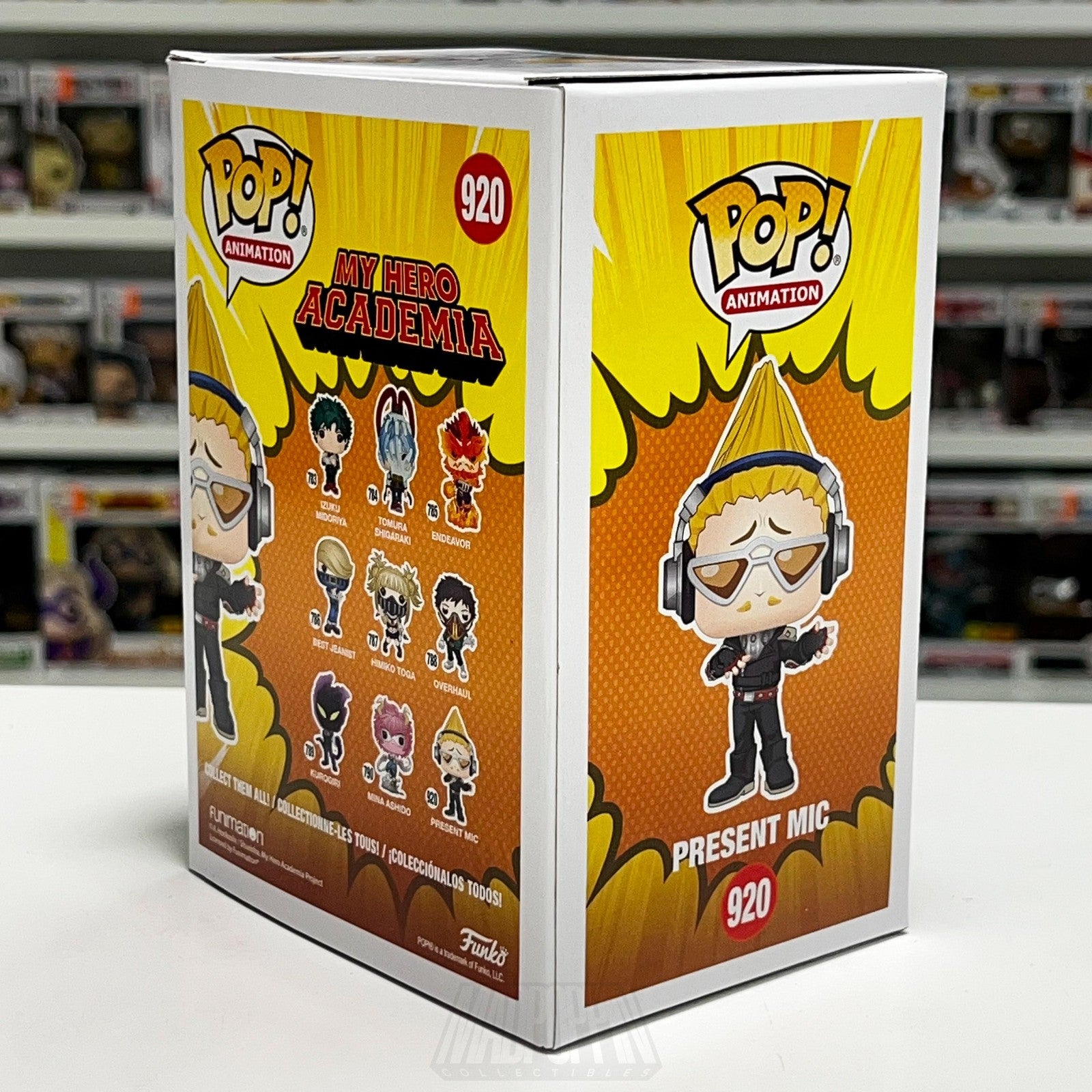 Funko Pop! Animation My Hero Academia Present Mic 920 Vinyl Figure MHA Anime Toy