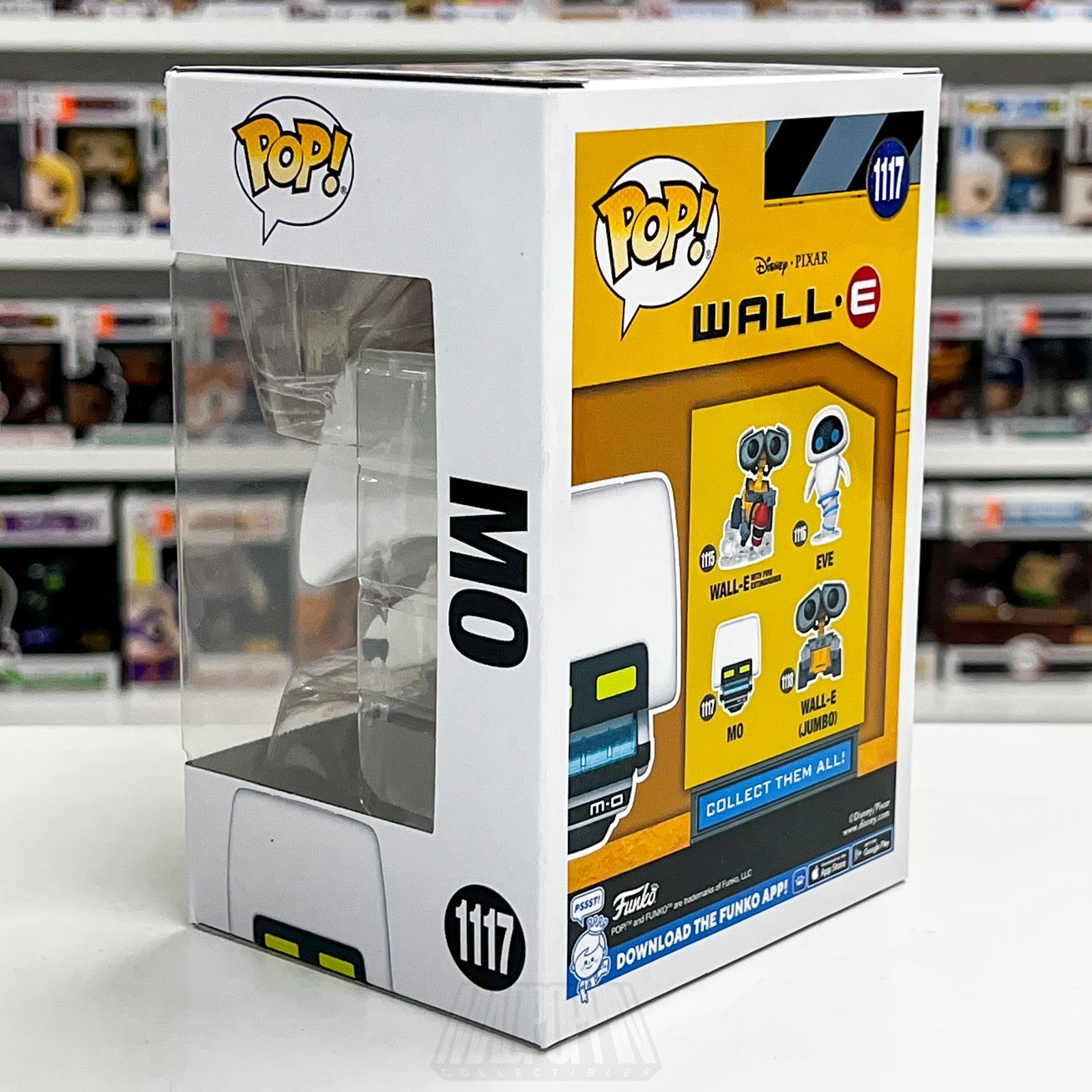 Funko Pop Disney Pixar Wall-E MO 1117 Vinyl Figure Microbe Obliterator Robot Toy2