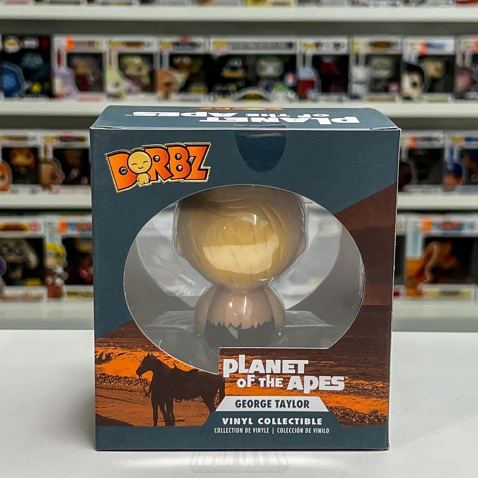Funko Dorbz Planet of the Apes George Taylor #328 Vinyl Collectible Figure Boxed