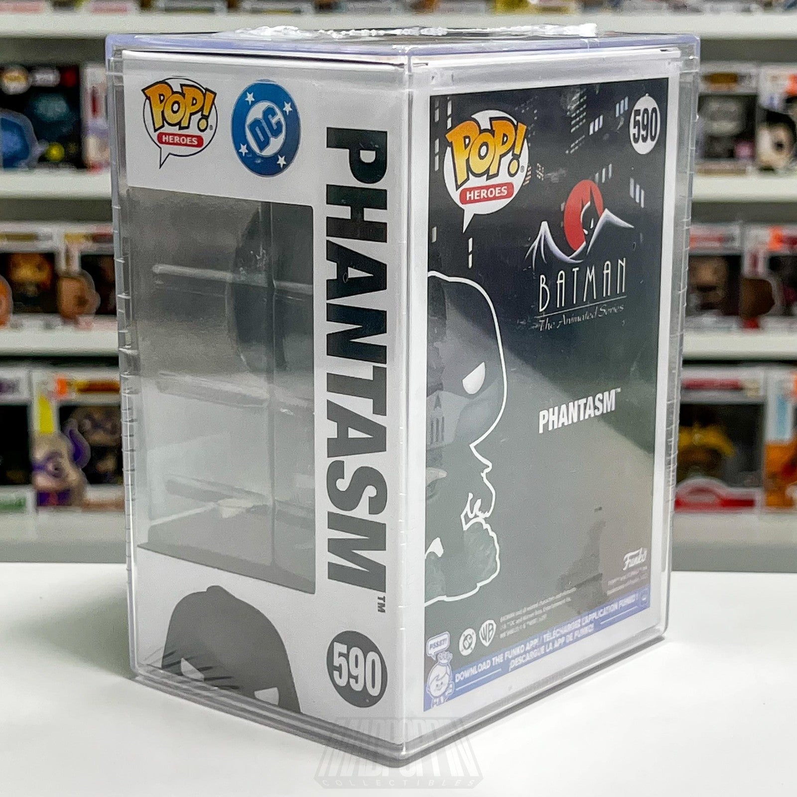 Funko Pop Heroes Batman Animated Series Phantasm 590 3500 Pcs LE DC Vinyl Heroes