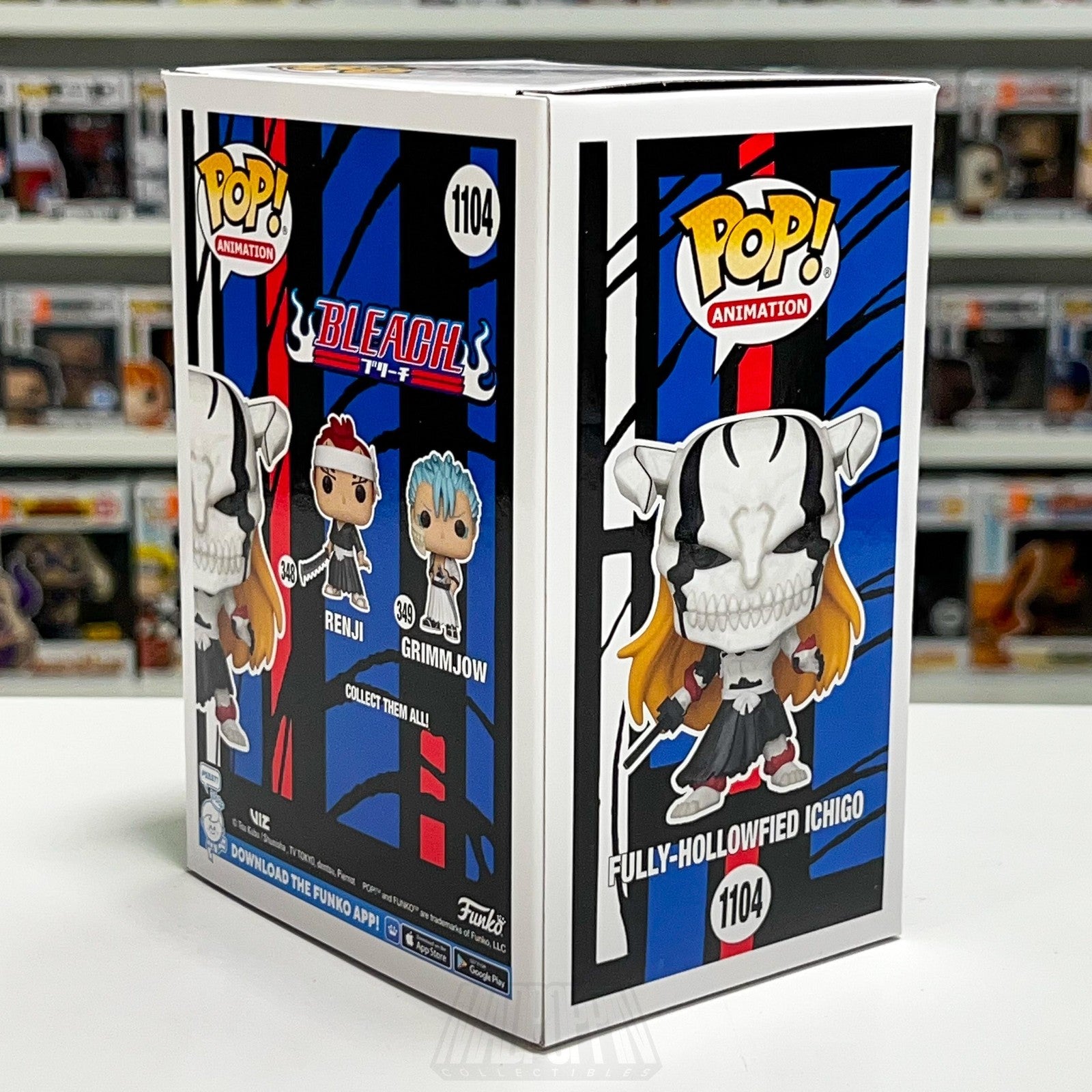 Funko Pop Animation Bleach Fully-Hollowfied Ichigo 1104 EE Figure Anime Toy MIB