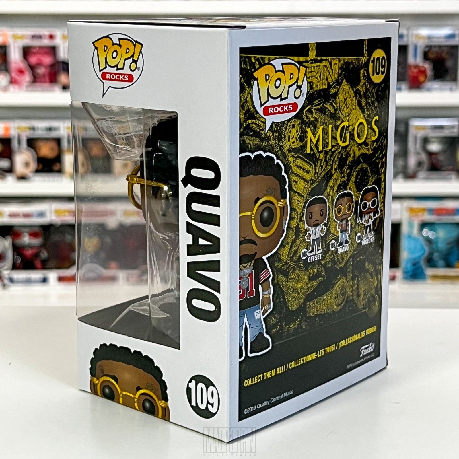 Funko Pop Rocks Migos Quavo Vaulted Music Rap Hip Hop Trap Atlanta Georgia 109
