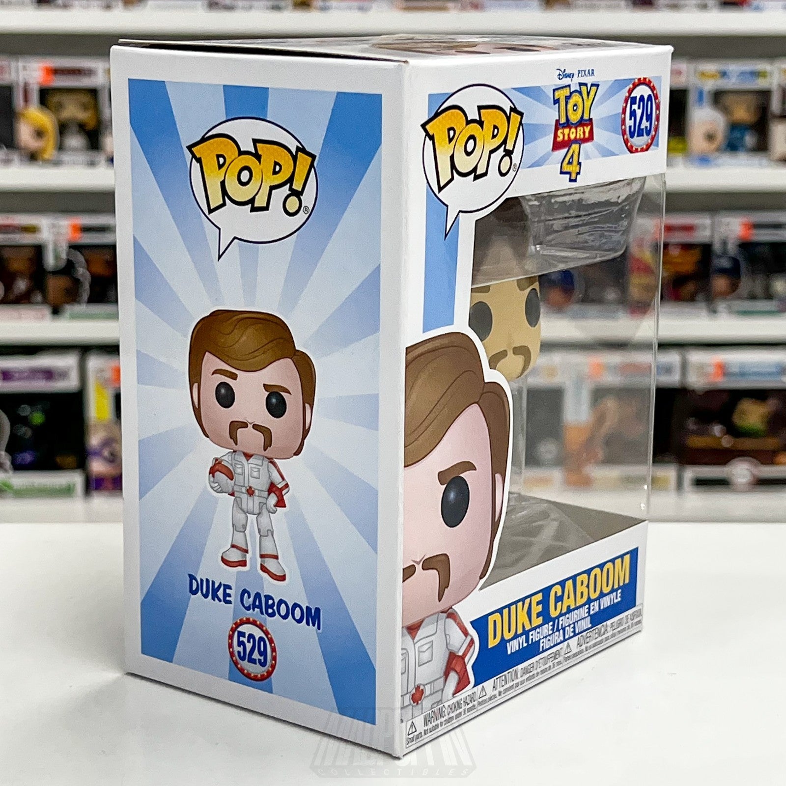 Funko Pop Disney Pixar Toy Story 4 Duke Caboom 529 Vinyl Figure Keanu Reeves Toy5