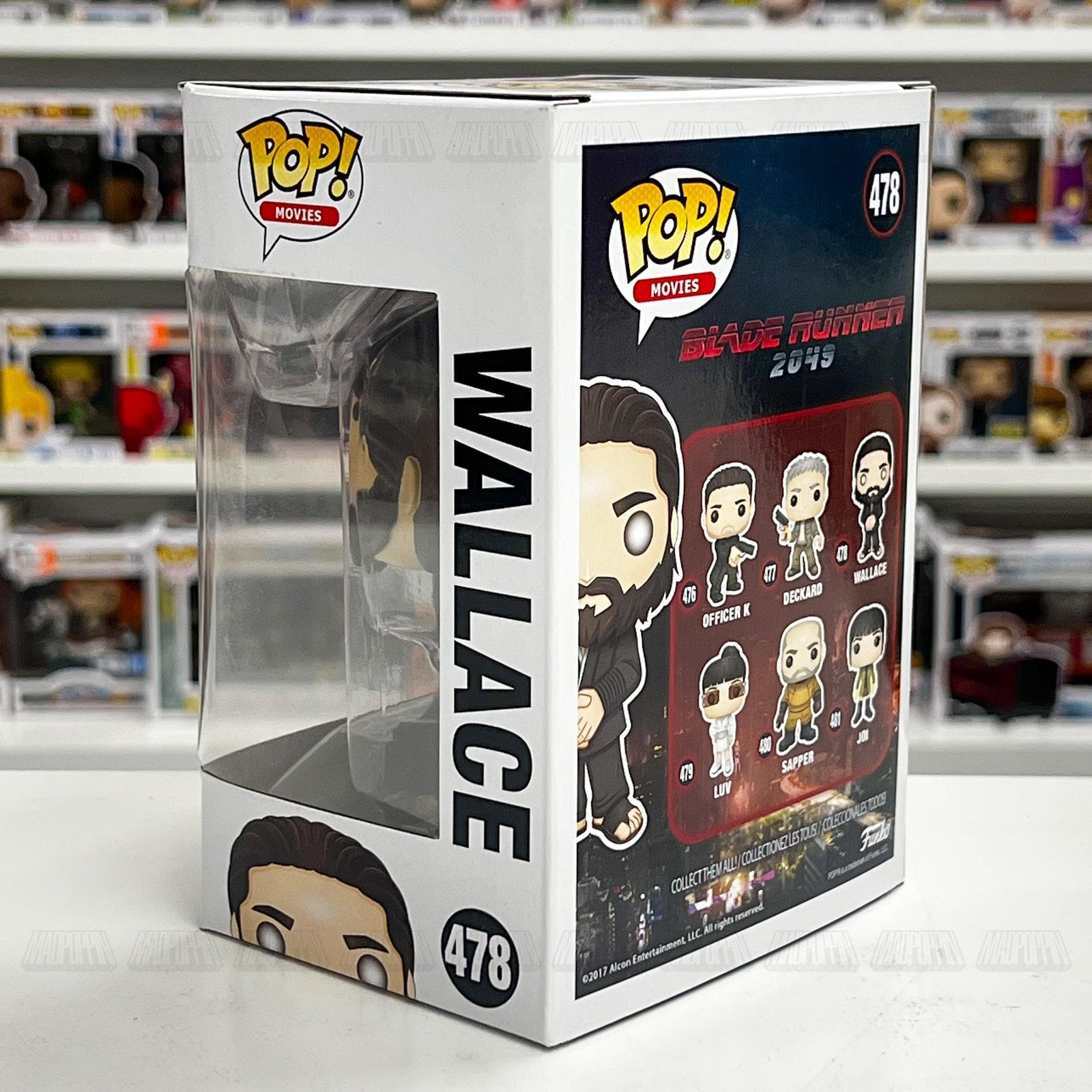 Funko Pop Movies Wallace #478 Blade Runner 2049 Vinyl Figure Collectible NIB