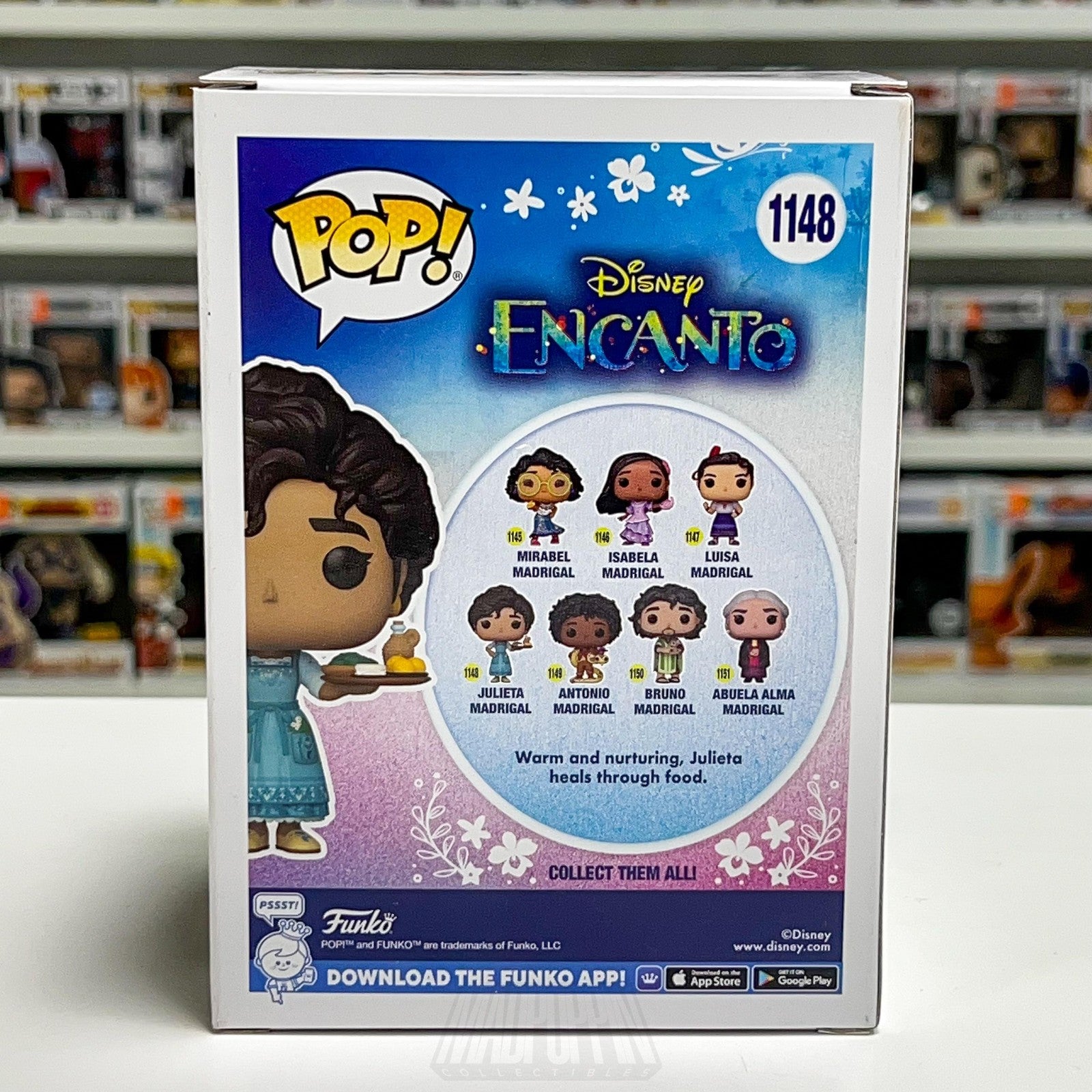 Funko Pop Disney Encanto Julieta Madrigal #1148 Vinyl Figure Toy New in Box