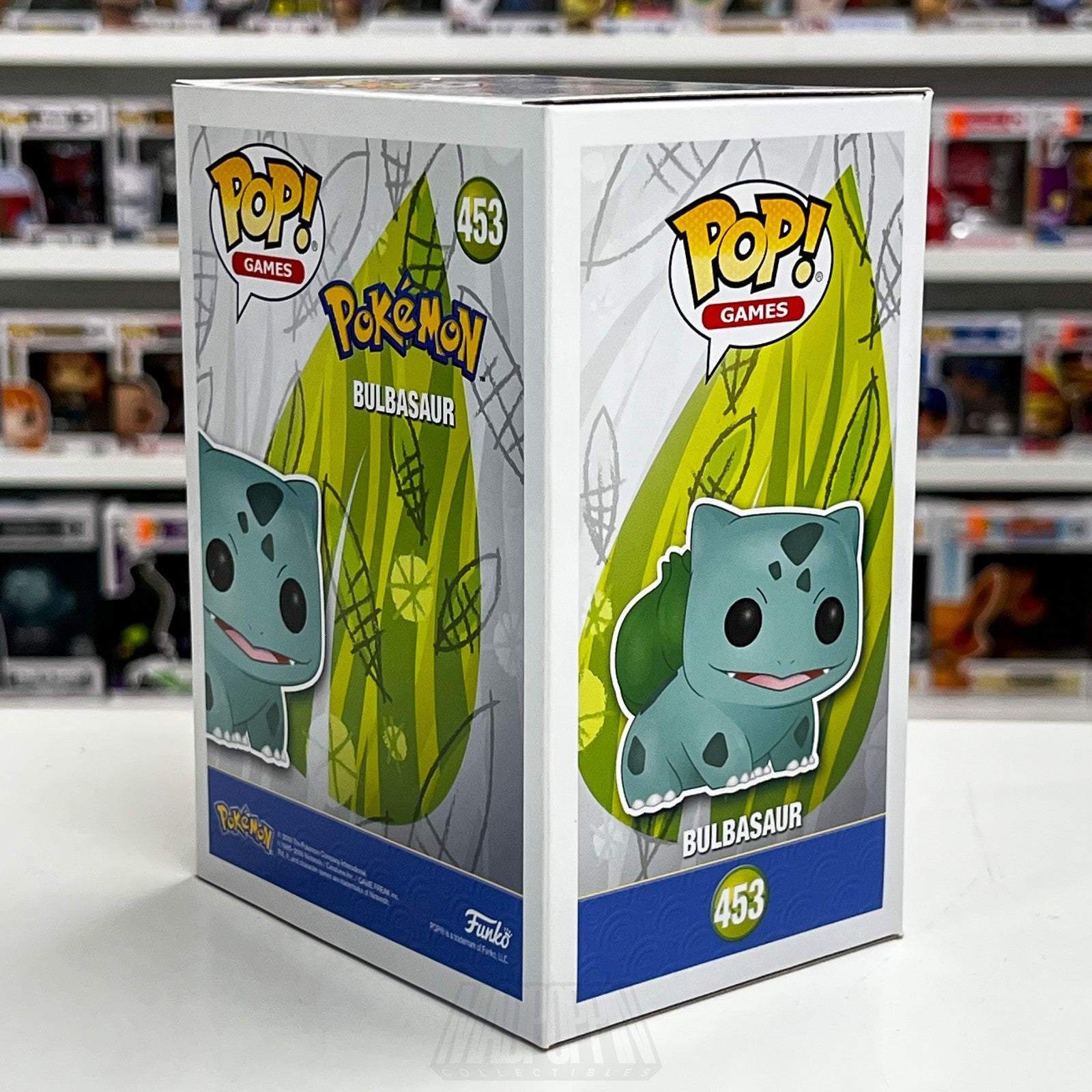 Funko Pop Video Games Pokemon Bulbasaur 453 Japanese TCG Vinyl Figure Nintendo4