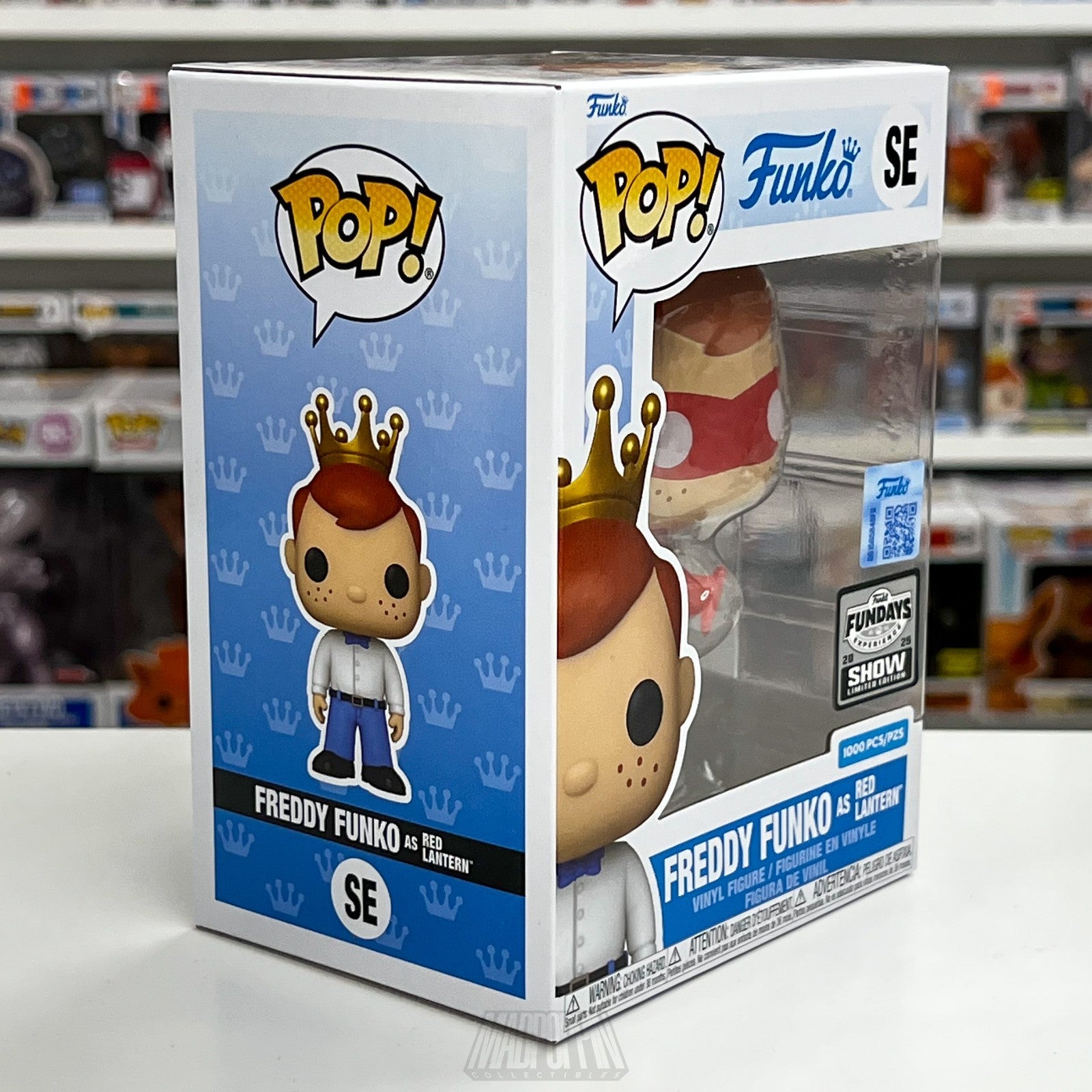 Funko Pop Fundays Freddy as Red Lantern Translucent DC Show Edition 1000 PCS