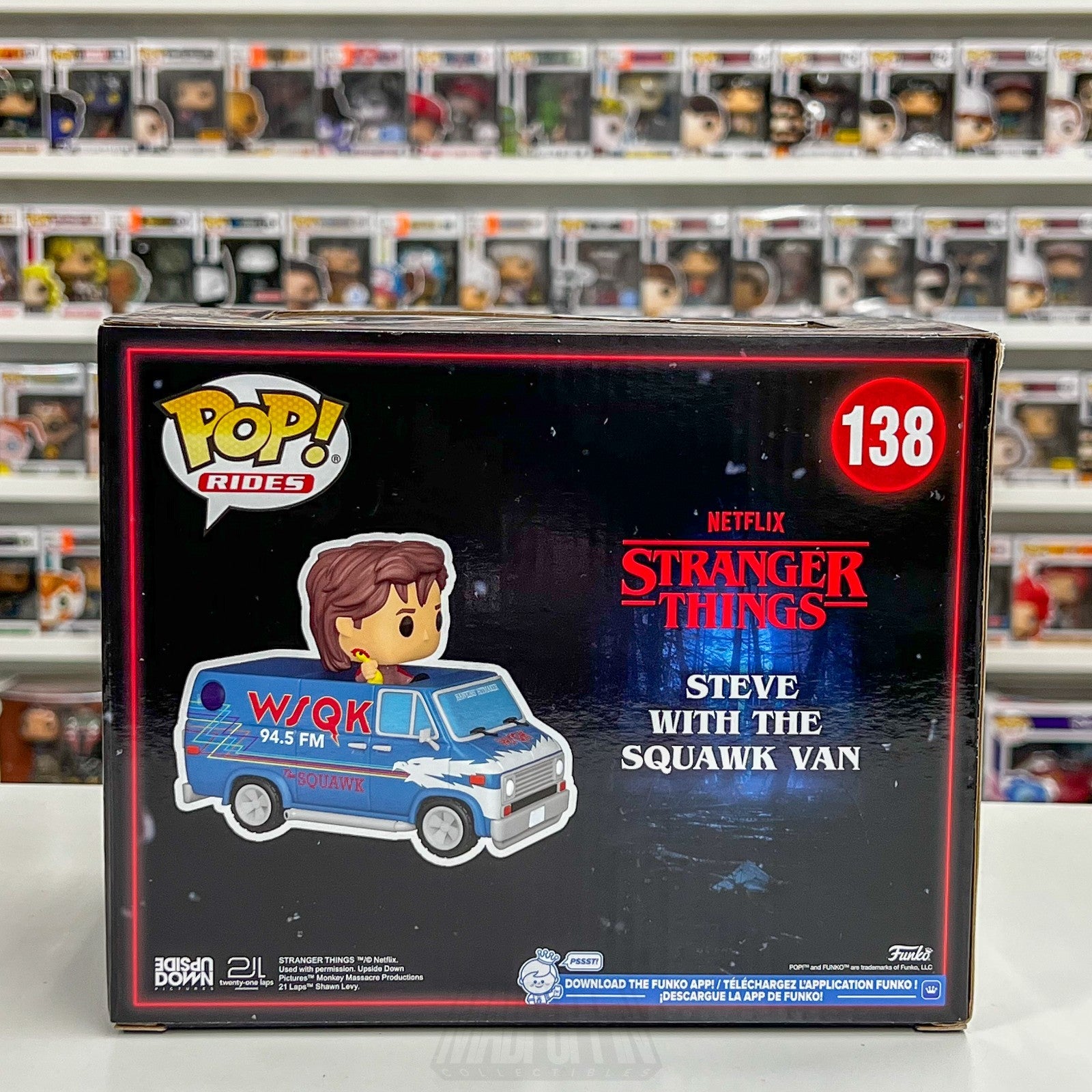 Funko Pop Rides Television Stranger Things Steve Squawk Van Target 138 Toy Vinyl3