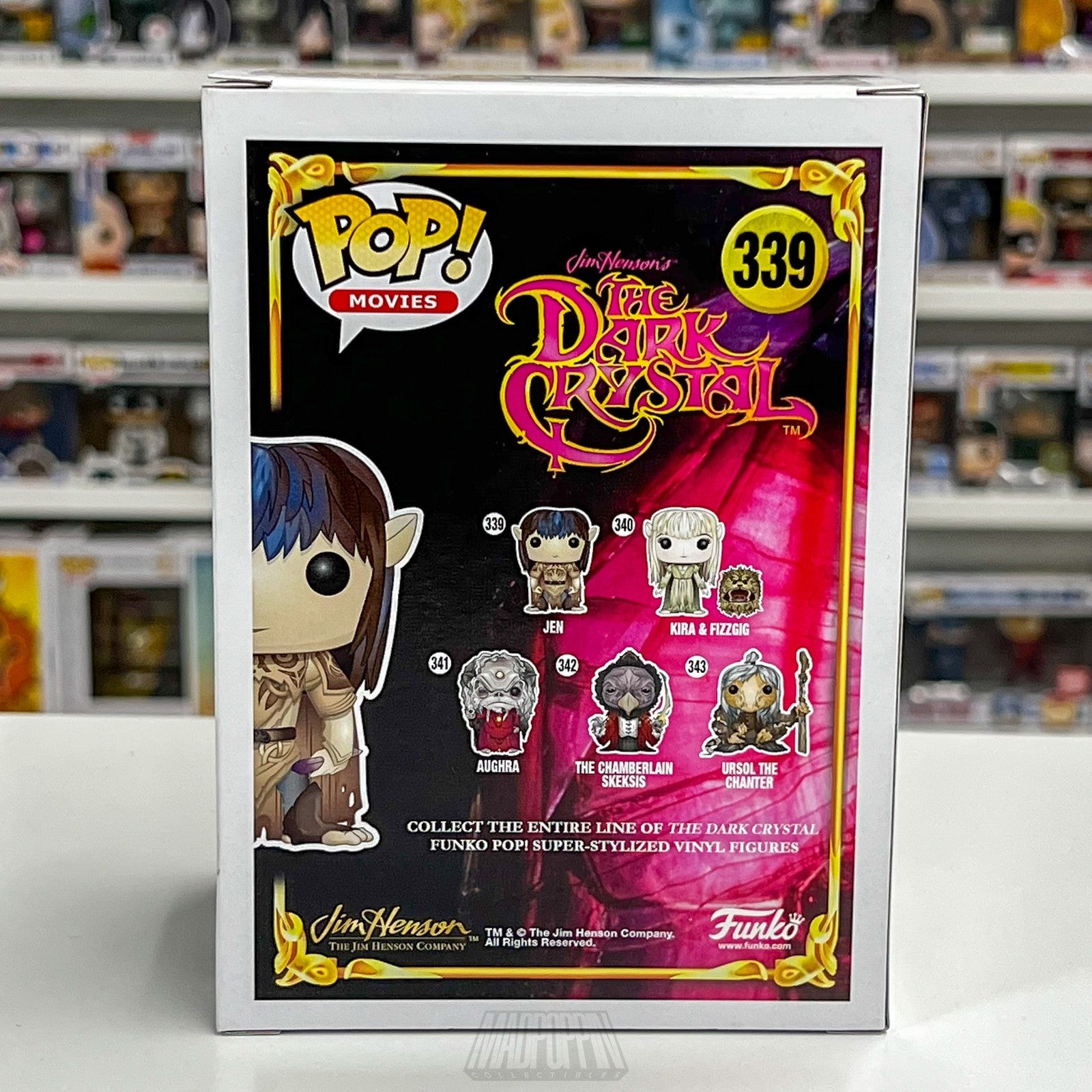 Funko Pop Jen The Dark Crystal 339 Vinyl Figure Movies Collectible Boxed Fantasy