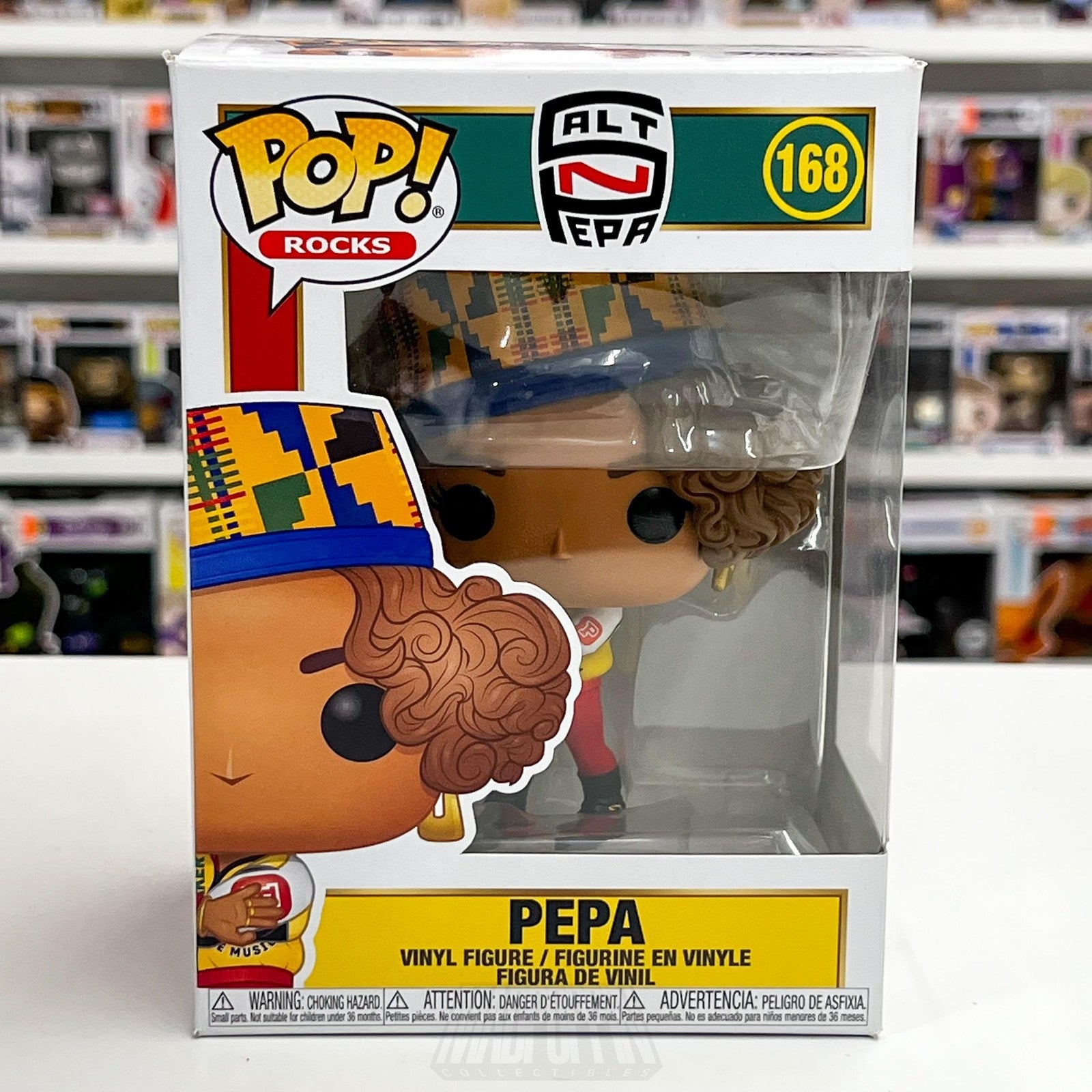 Funko Pop! Rocks Pepa #168 Salt-N-Pepa Vinyl Figure Boxed Collectible Funko0