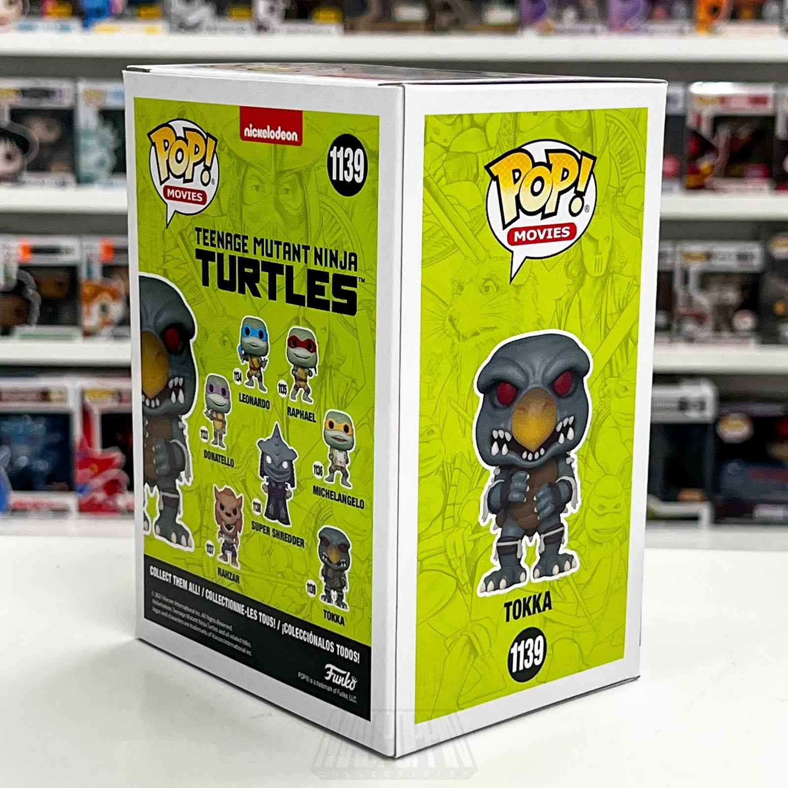 Funko Pop Movies Nickelodeon Teenage Mutant Ninja Turtles TMNT Tokka 1139 Figure4